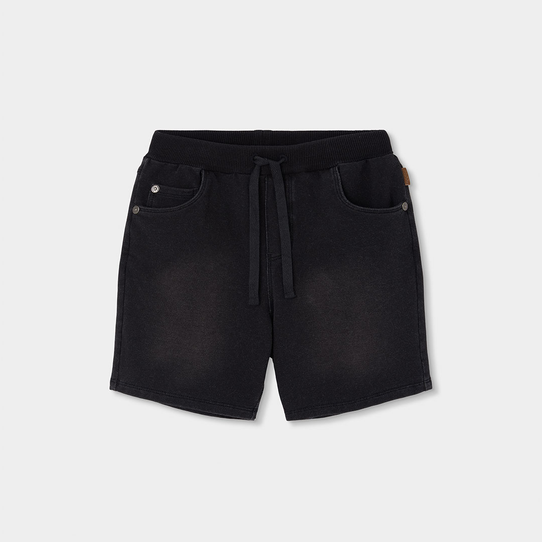 Short garçon denim avec cordon, BOBOLI