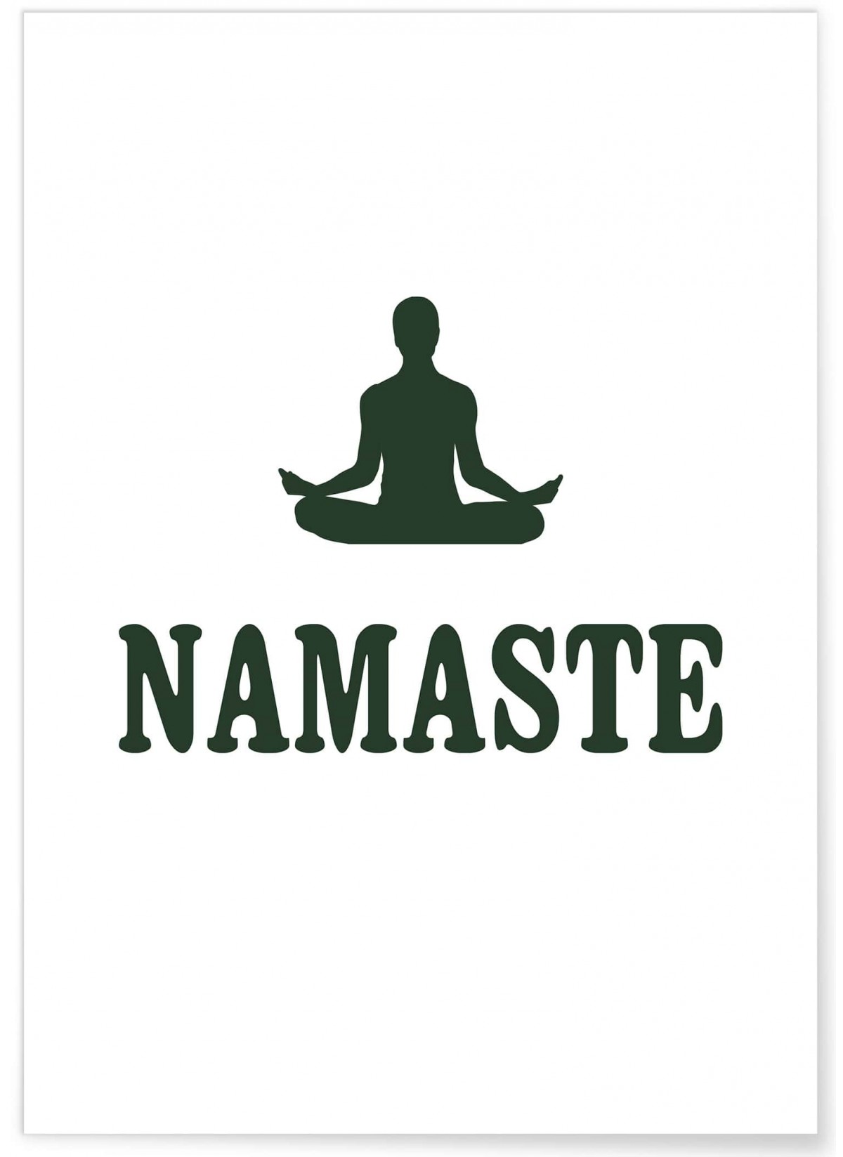 Affiche 'Namasté', L'AFFICHERIE