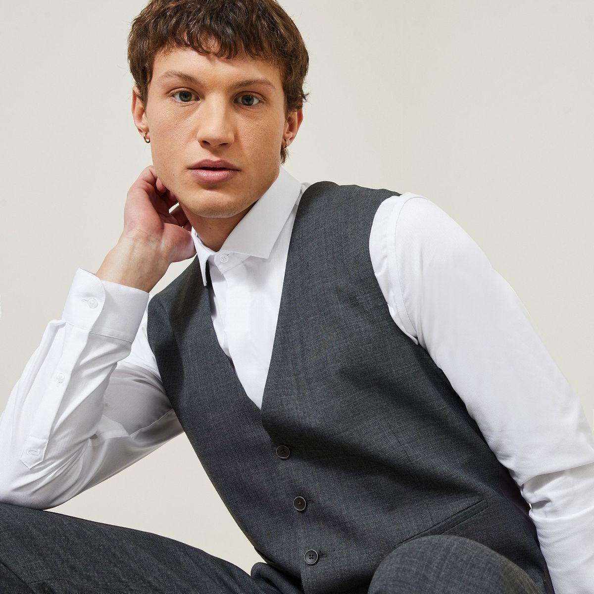 Gilet zippé homme hotsell jules
