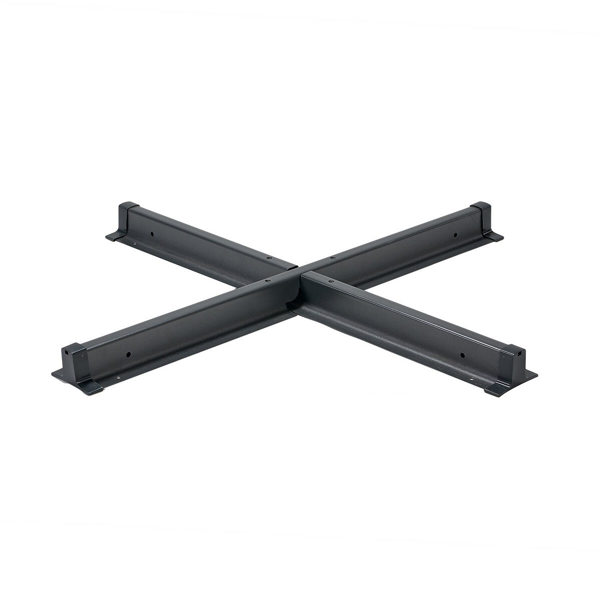 Steel Cross Base for Cantilever Parasols, Anthracite, SO'HOME
