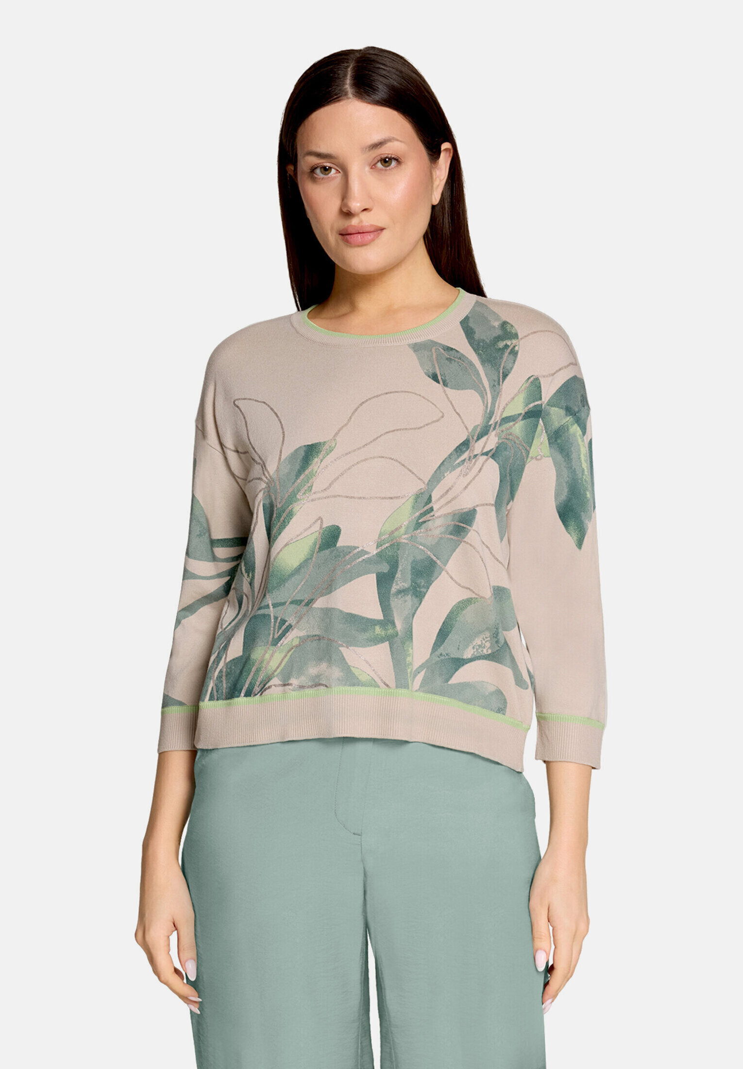 Pull-over en maille à imprimé, BETTY BARCLAY