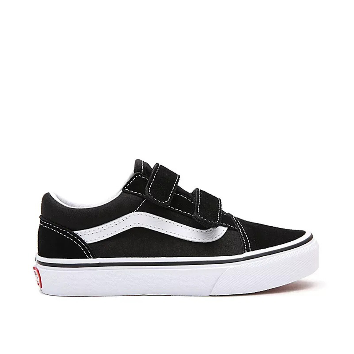 Image of Kids UY Old Skool V Suede Touch 'n' Close Trainers