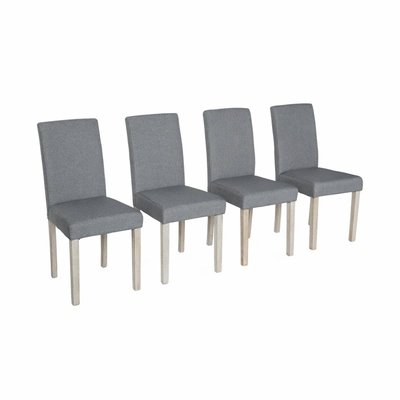 Lot de 4 chaises - Rita - chaises en tissu, pieds SWEEEK