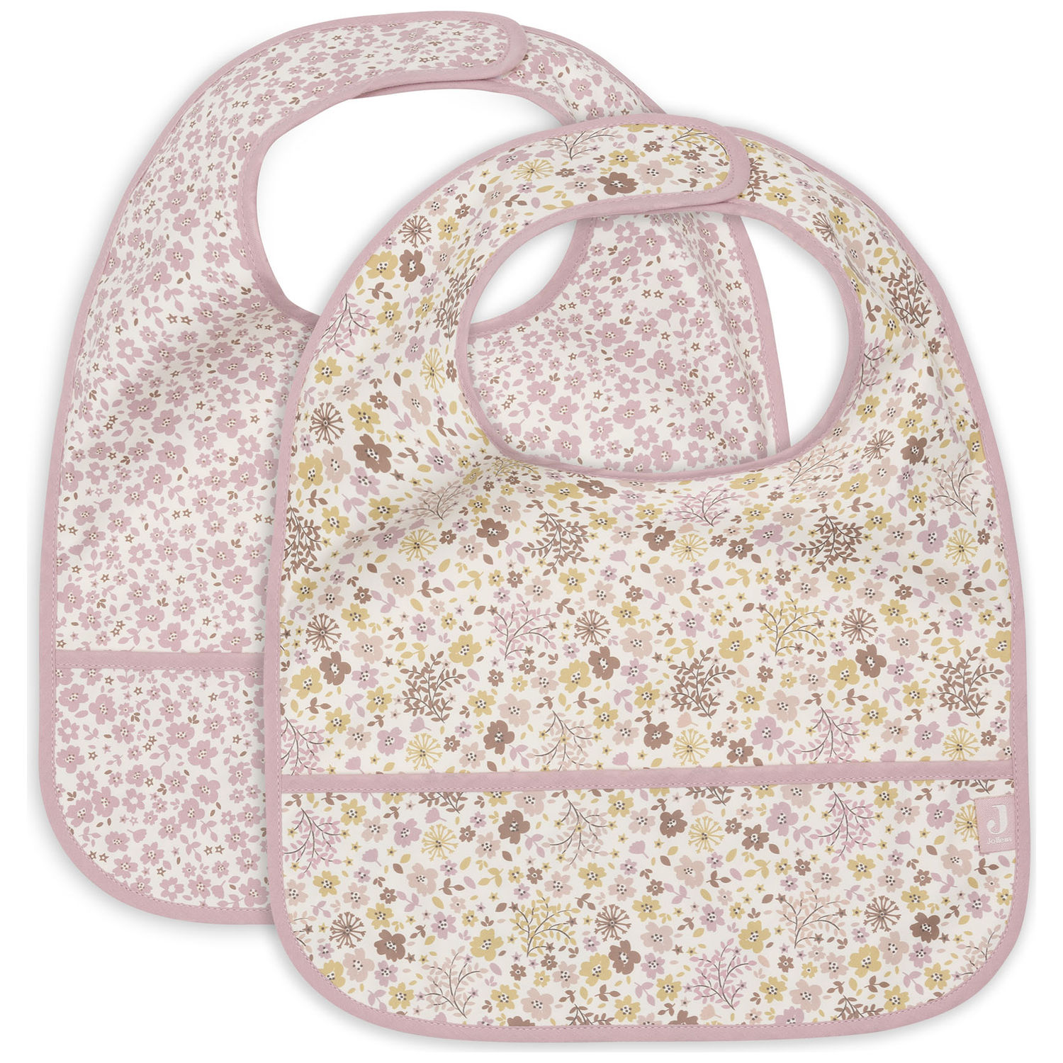 Lot de 2 bavoirs plastifiés, JOLLEIN