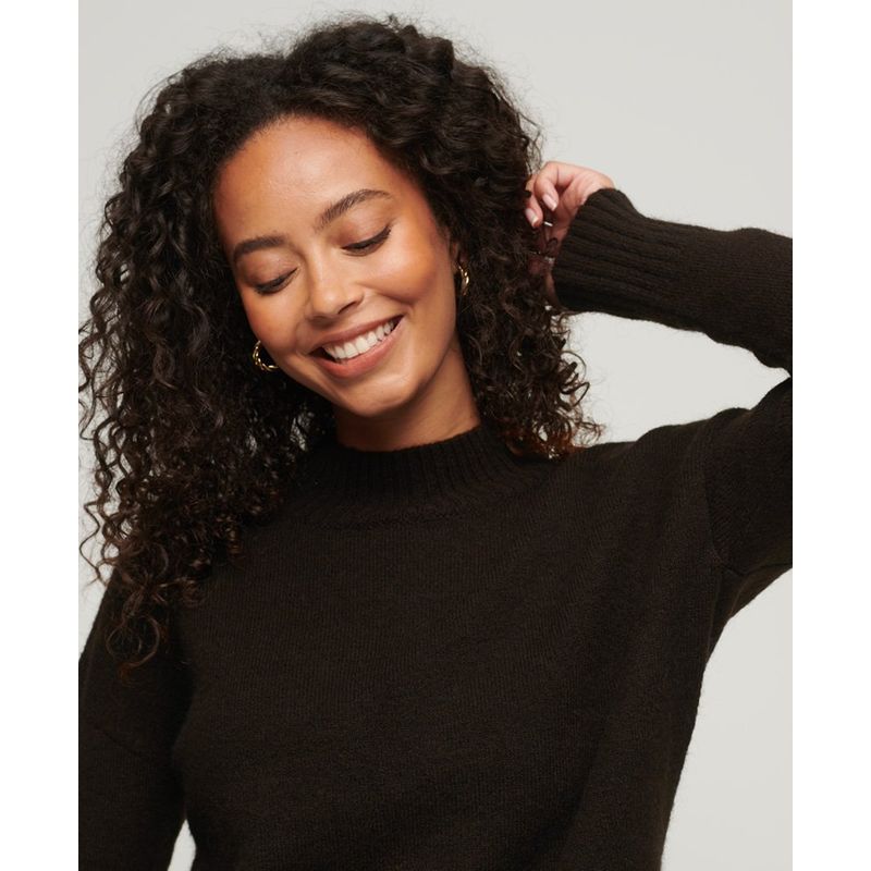 Pull femme marron chocolat sales