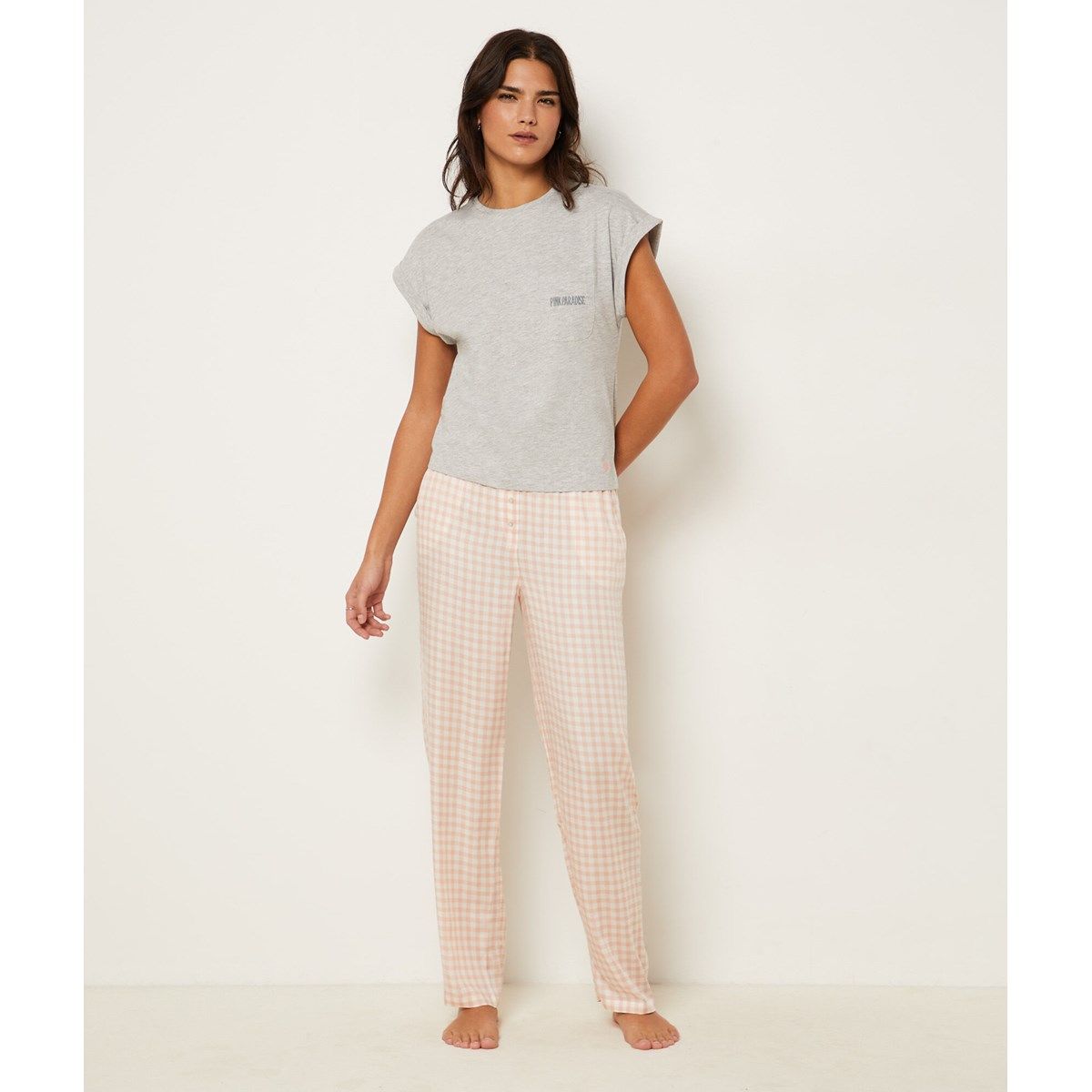 Pyjama carreaux femme etam La Redoute