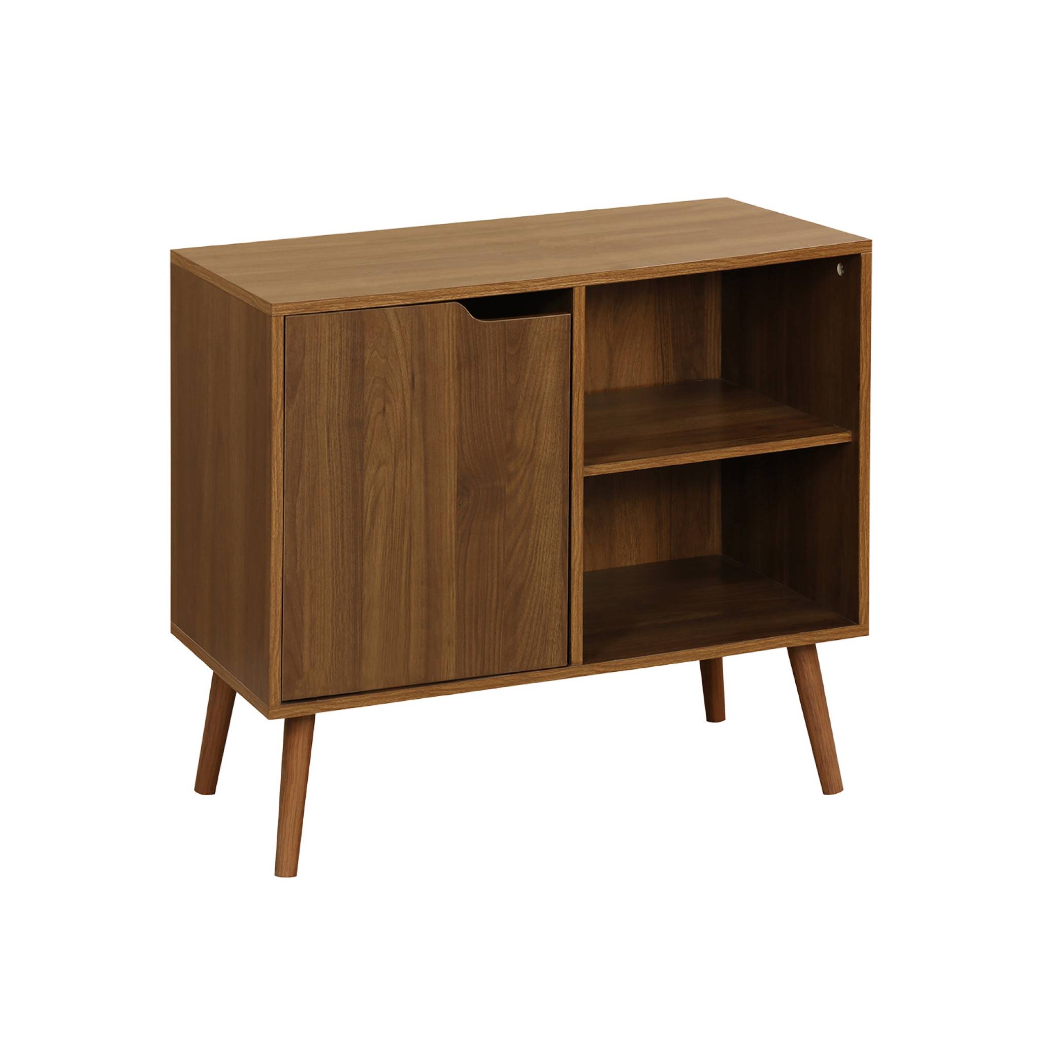 Buffet décor bois 1 porte 80cm NEPAL, SWEEEK