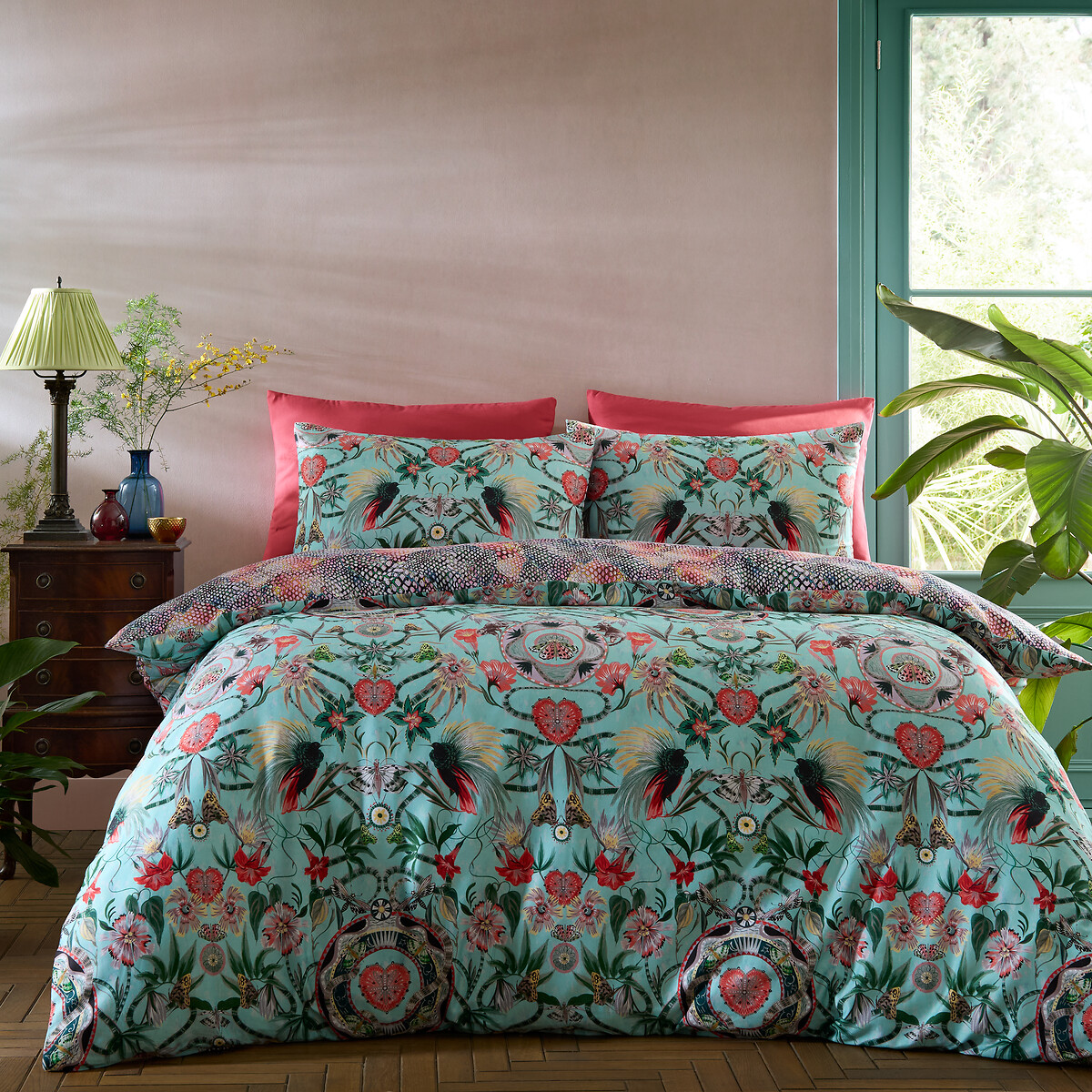 Mother Amazon 200 Thread Count Cotton Sateen Duvet Cover And Pillowcase Set, MATTHEW WILLIAMSON