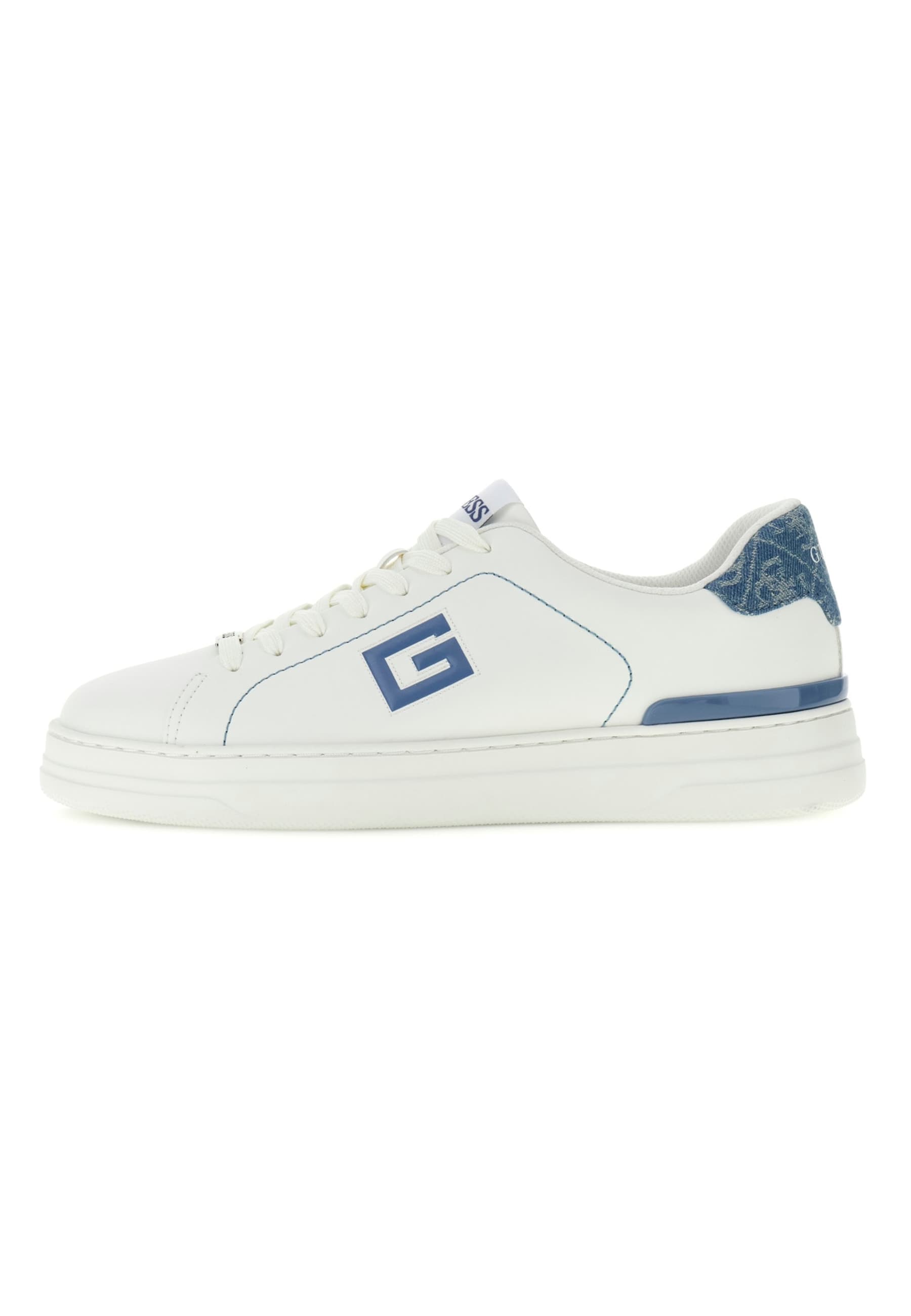 Baskets En Cuir Véritable Welyar, GUESS