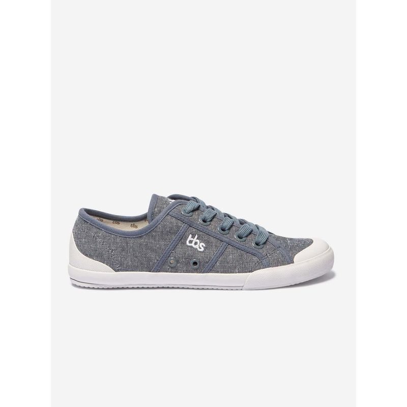 Tennis toile online bleu marine femme