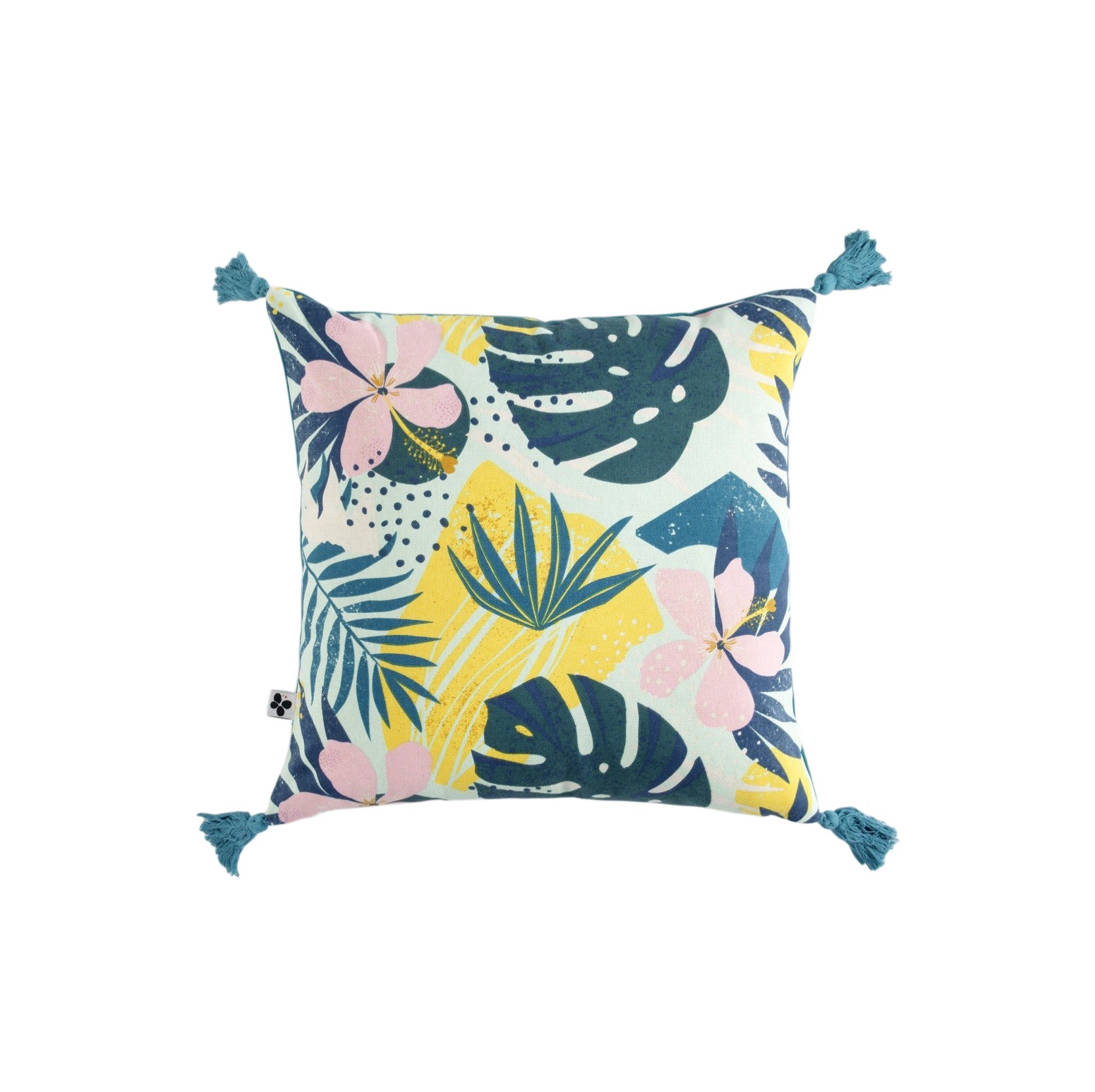 Coussin avec pompons Jasmin, EDEN