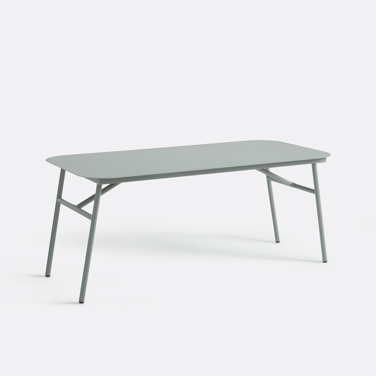 Table de jardin, pliable, en métal acier, HANSO, LA REDOUTE INTERIEURS