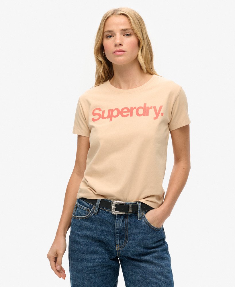 T-shirt ajusté Core Logo City, SUPERDRY