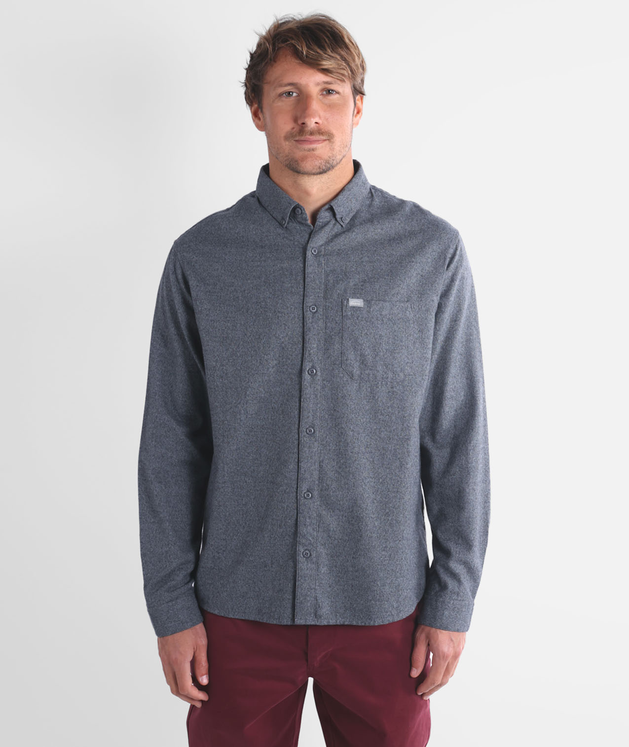 Chemise Homme Oxbow Taille M - Marron, Coton Mélangé, Excellent état Occasion