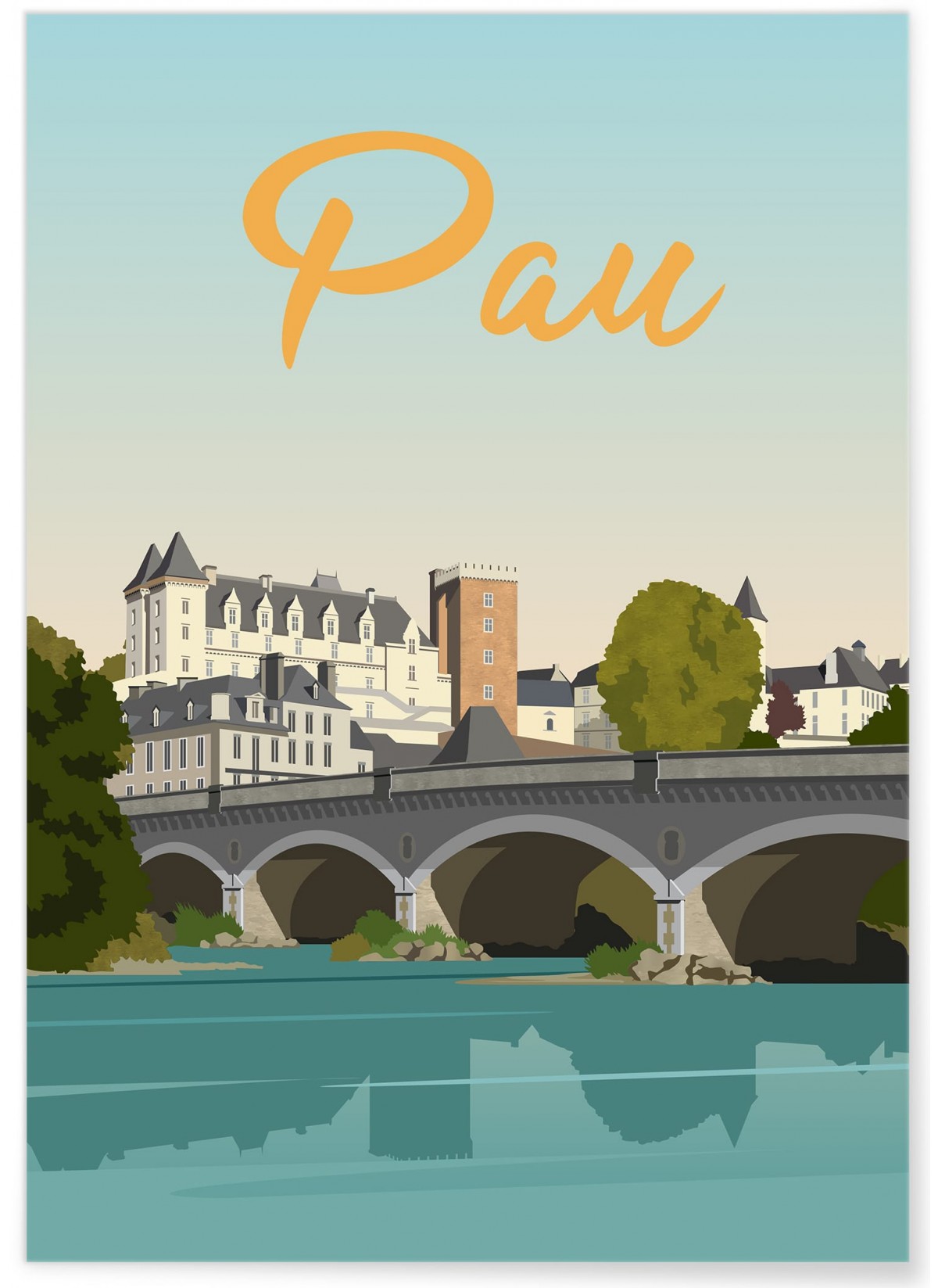 Affiche ville Pau 2, L'AFFICHERIE