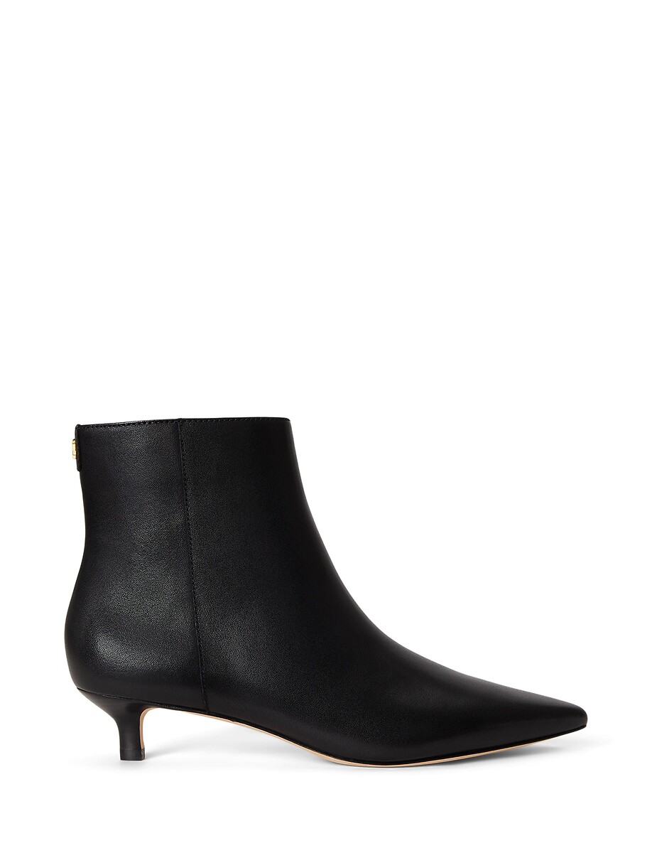 Bottines pointues kitten-heel en cuir, FRANCESCA, LAUREN RALPH LAUREN