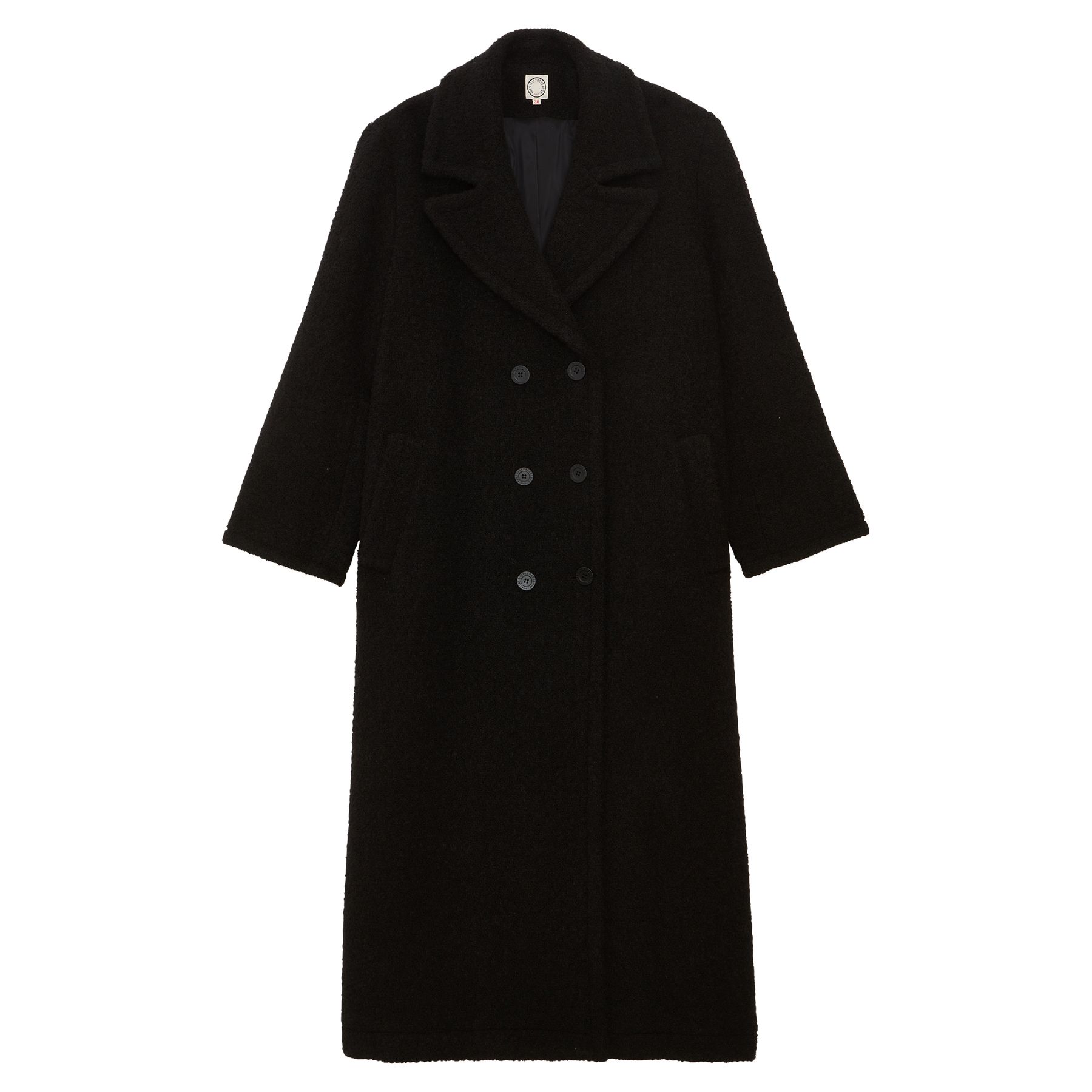 Manteau Denise en lainage à chevrons, INES DE LA FRESSANGE PARIS