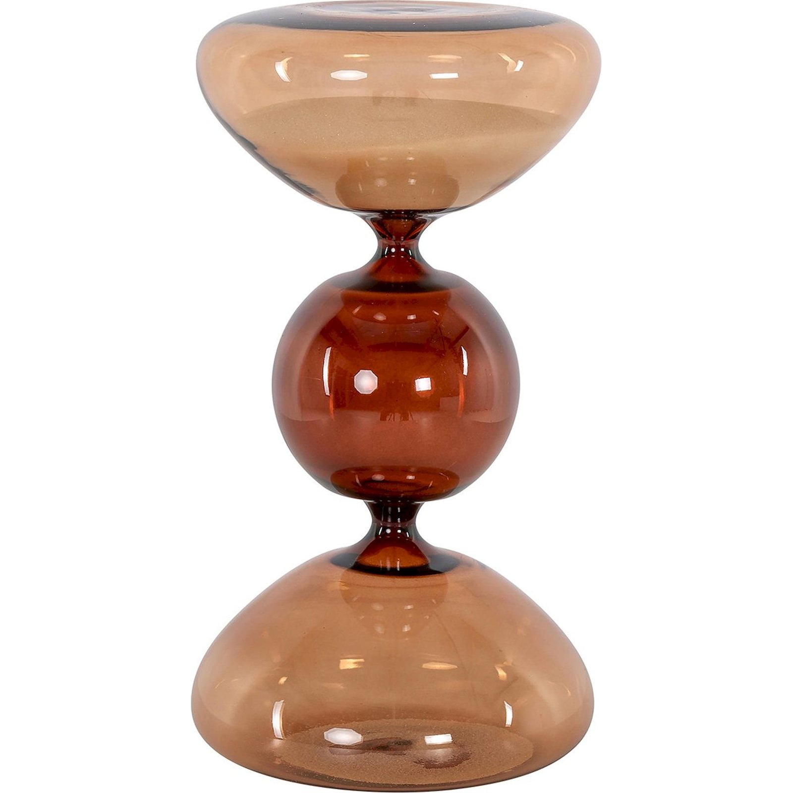 Sablier décoratif en verre, Forme organique, RECOLLECTION