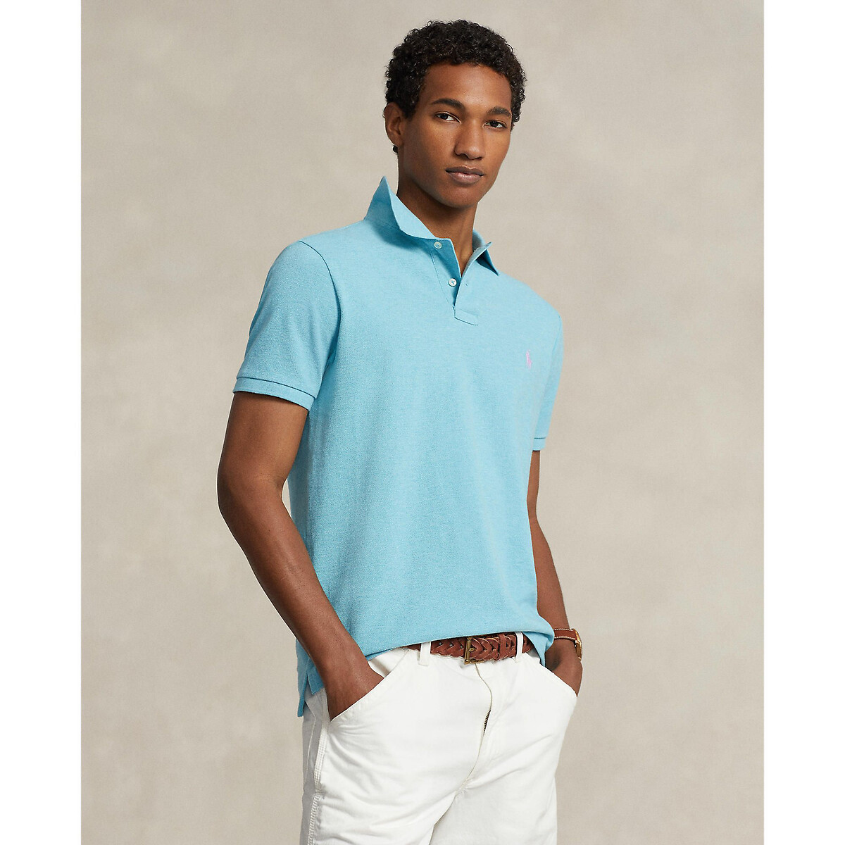 Slim polo in piquétricot