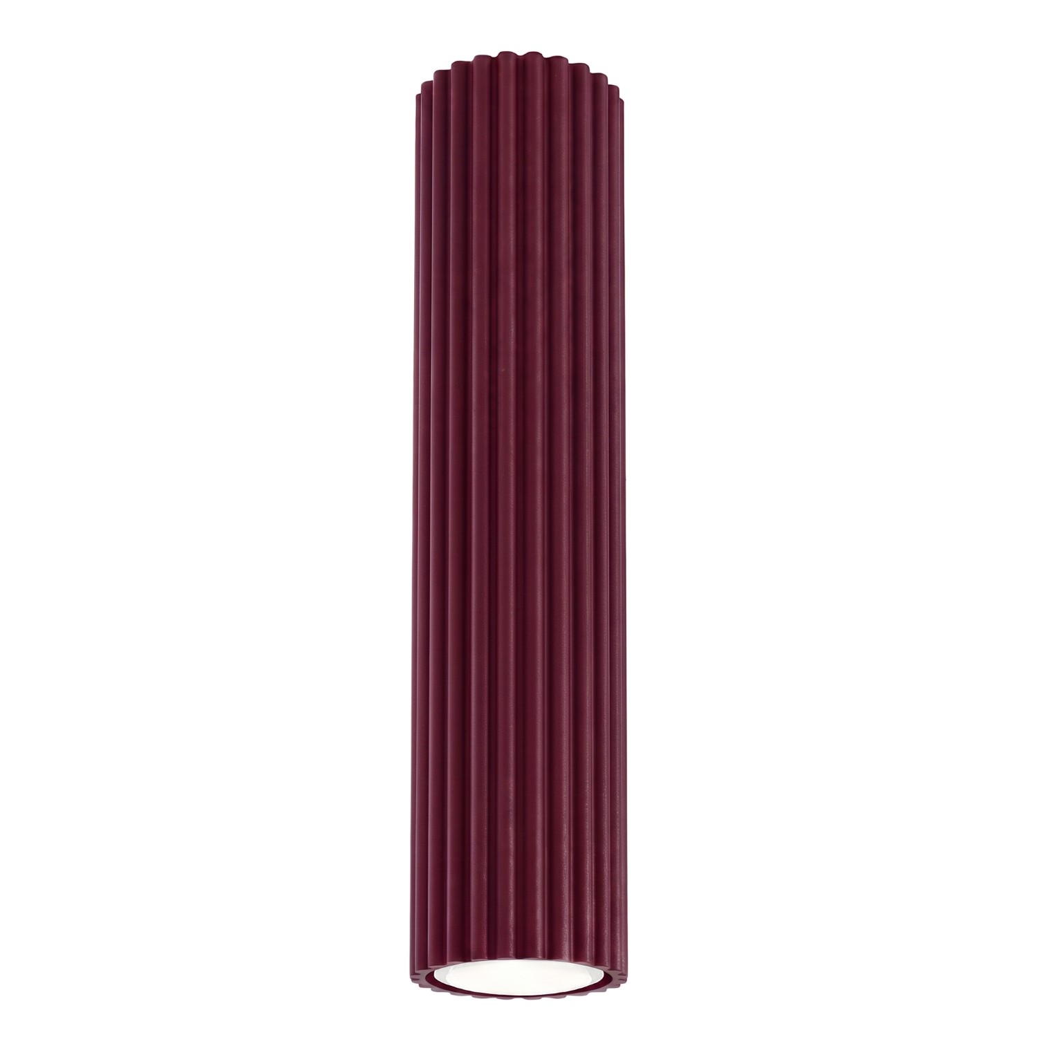 Plafonnier Aluminium Bourgogne GU10 1 Karbon, EDEN