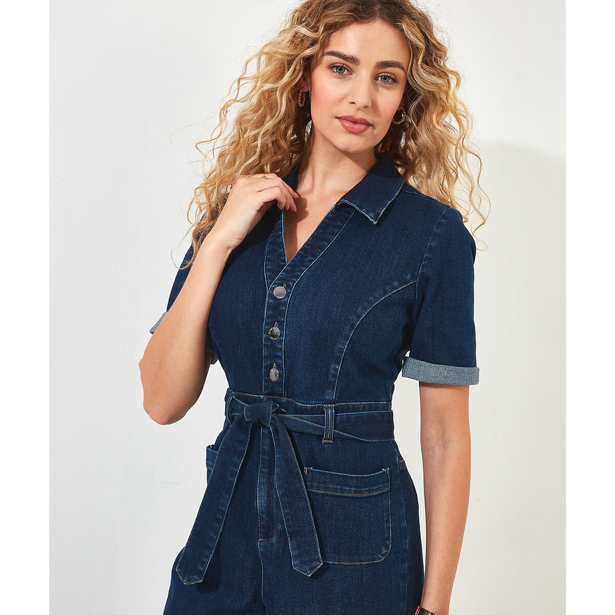 Dixie Denim Bootcut Jumpsuit