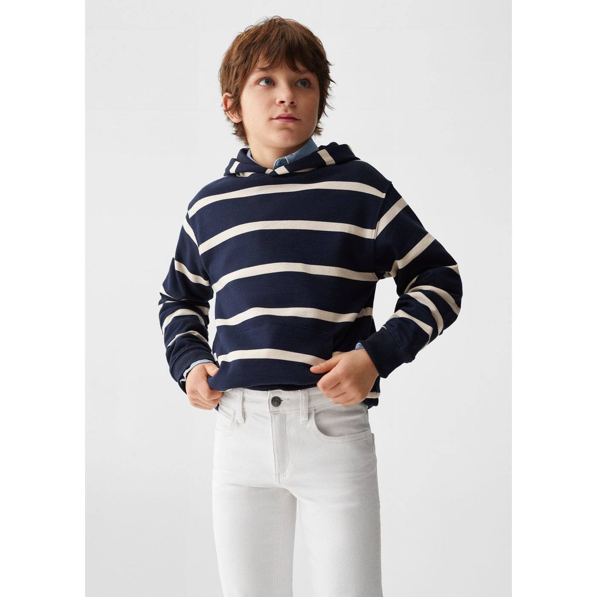 Jean blanc outlet enfant