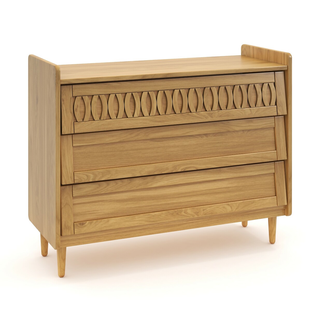 Malu Solid Pine Chest of 3 Drawers