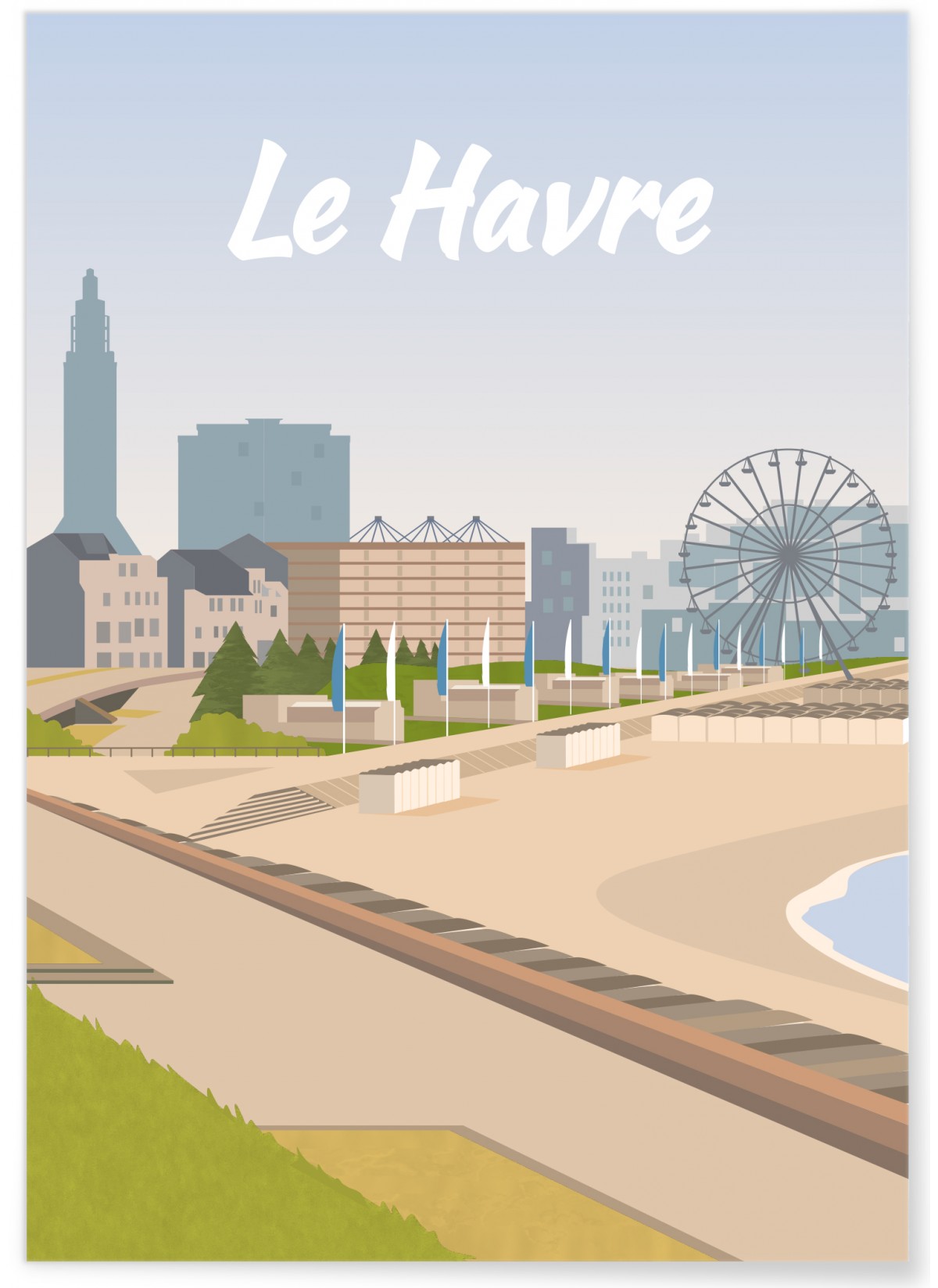 Affiche ville Le Havre, L'AFFICHERIE
