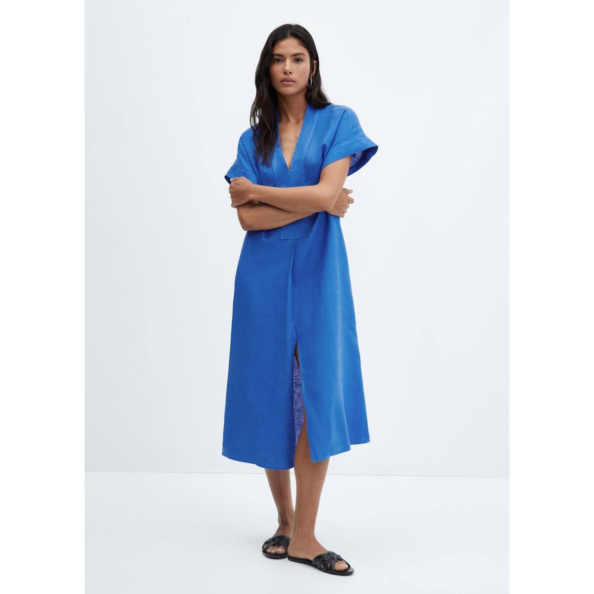 La redoute robe online en lin