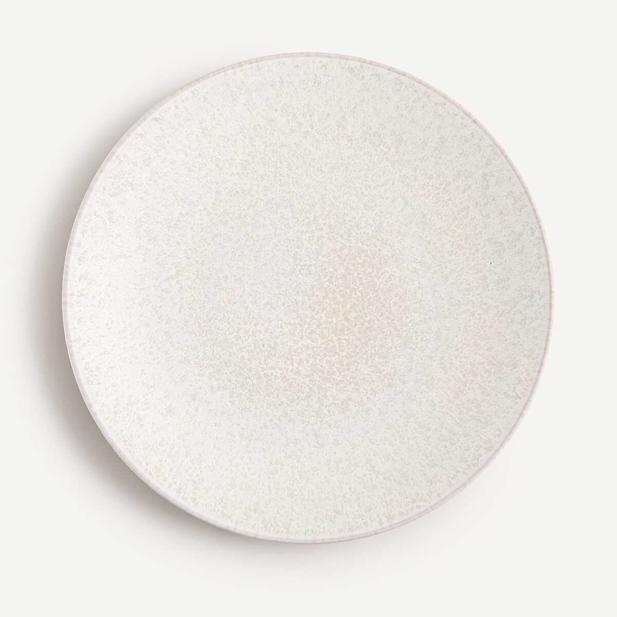 Set of 4 Kanso Glazed Stoneware Dinner Plates, AM.PM