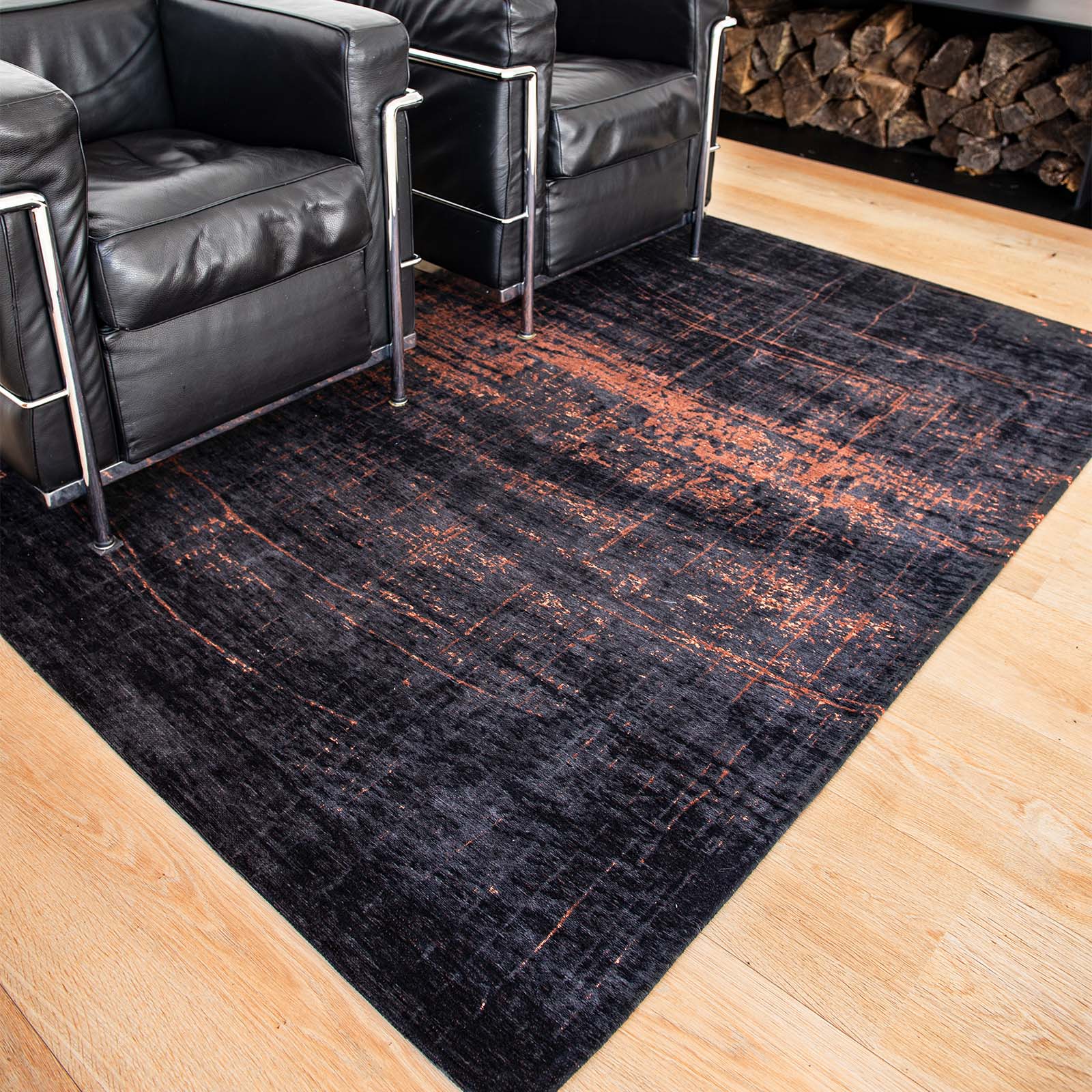 Tapis salon et chambre moderne tissé plat NOHO, NOVATREND