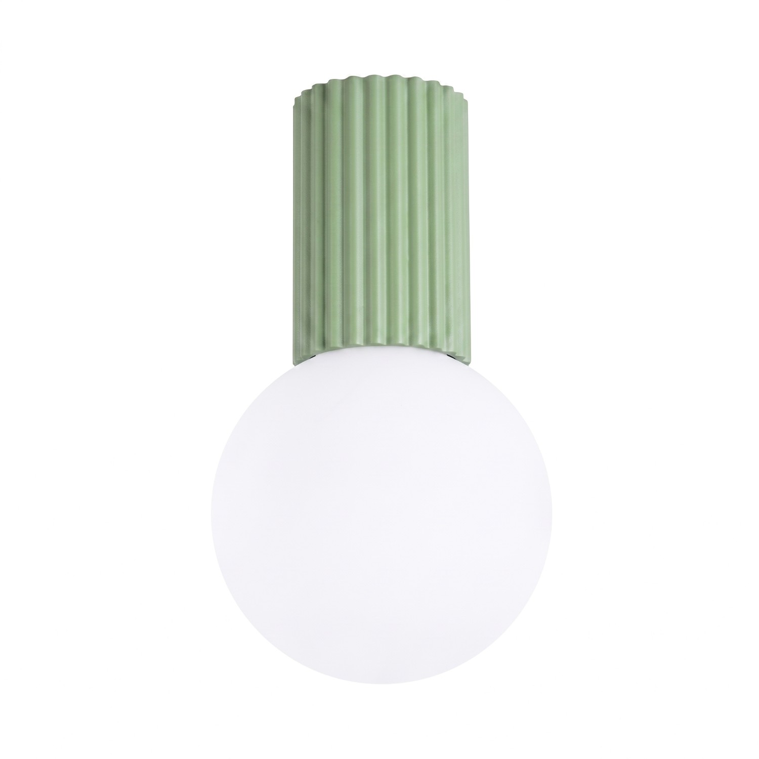 Plafonnier Aluminium Sauge G9 1 Halo, EDEN