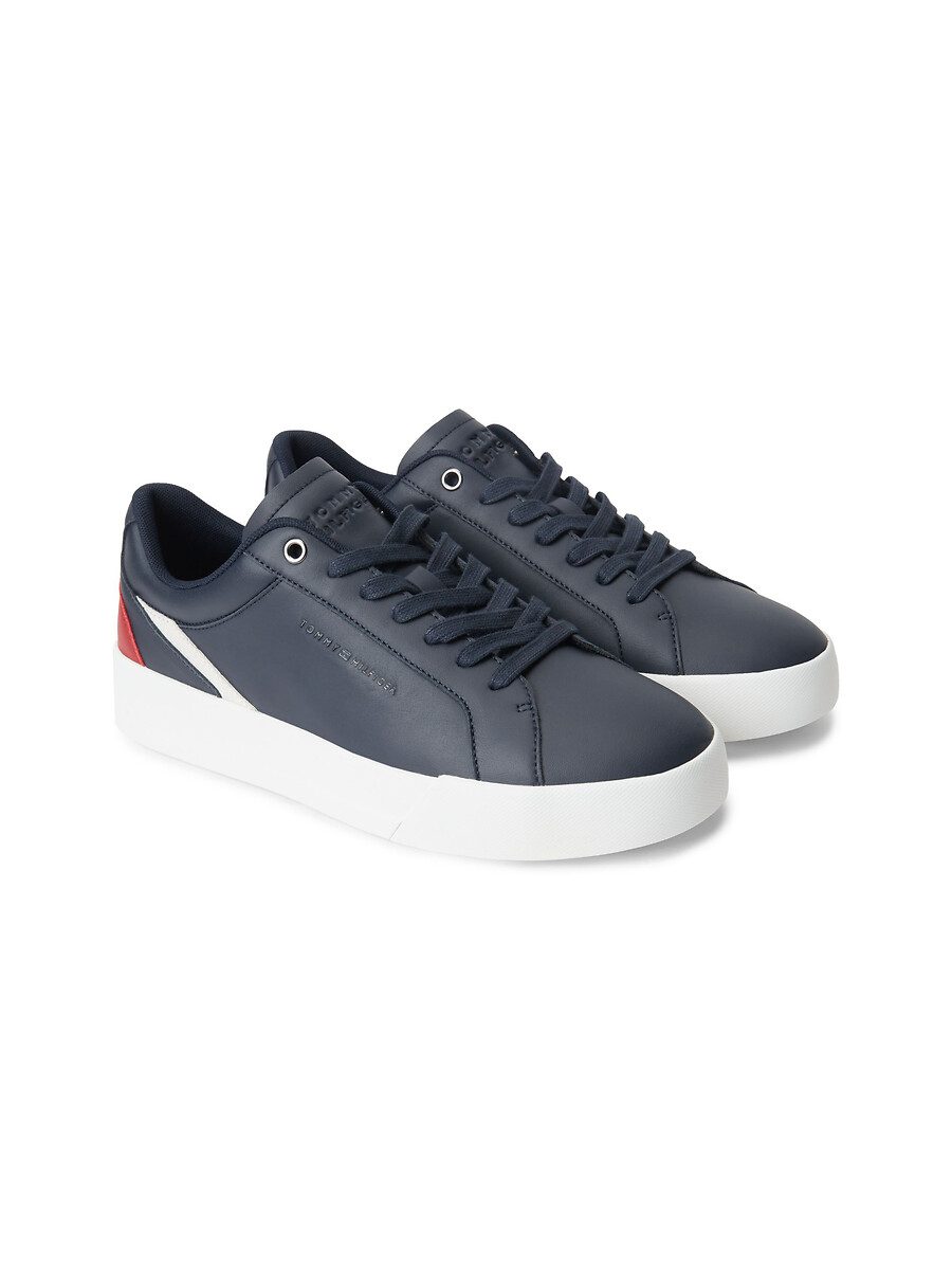 Baskets en cuir COURT, TOMMY HILFIGER