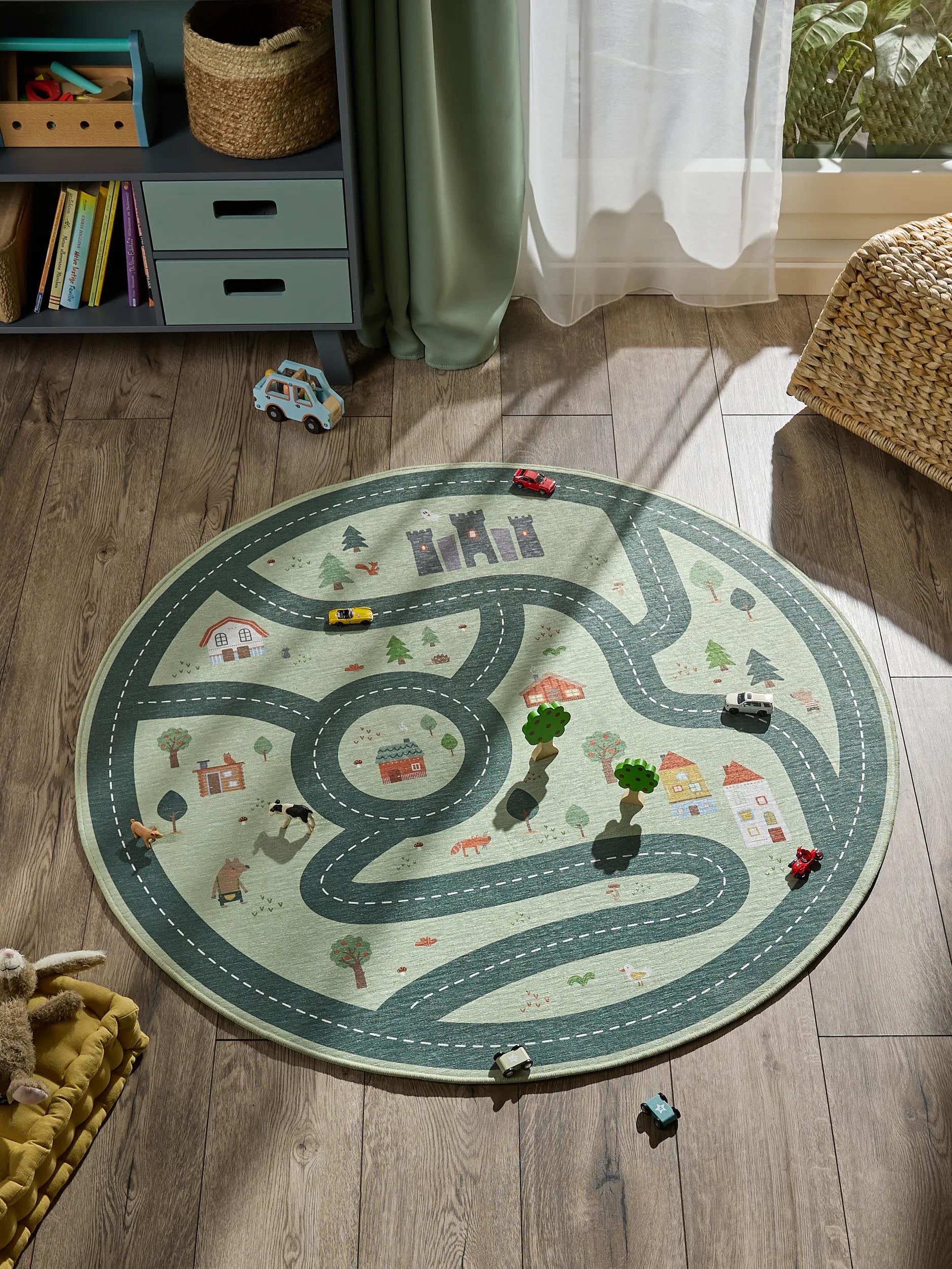 Tapis rond enfant LINUS, BENUTA