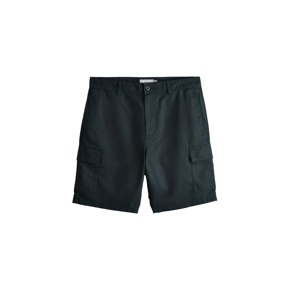 Short cargo en lin et coton, NEXT