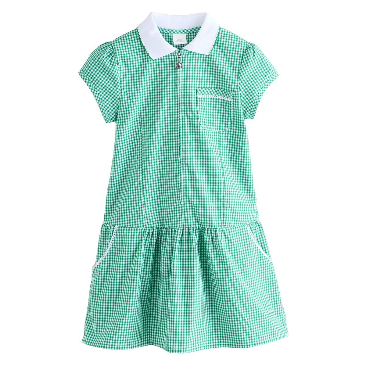 Robe vichy zippée, NEXT