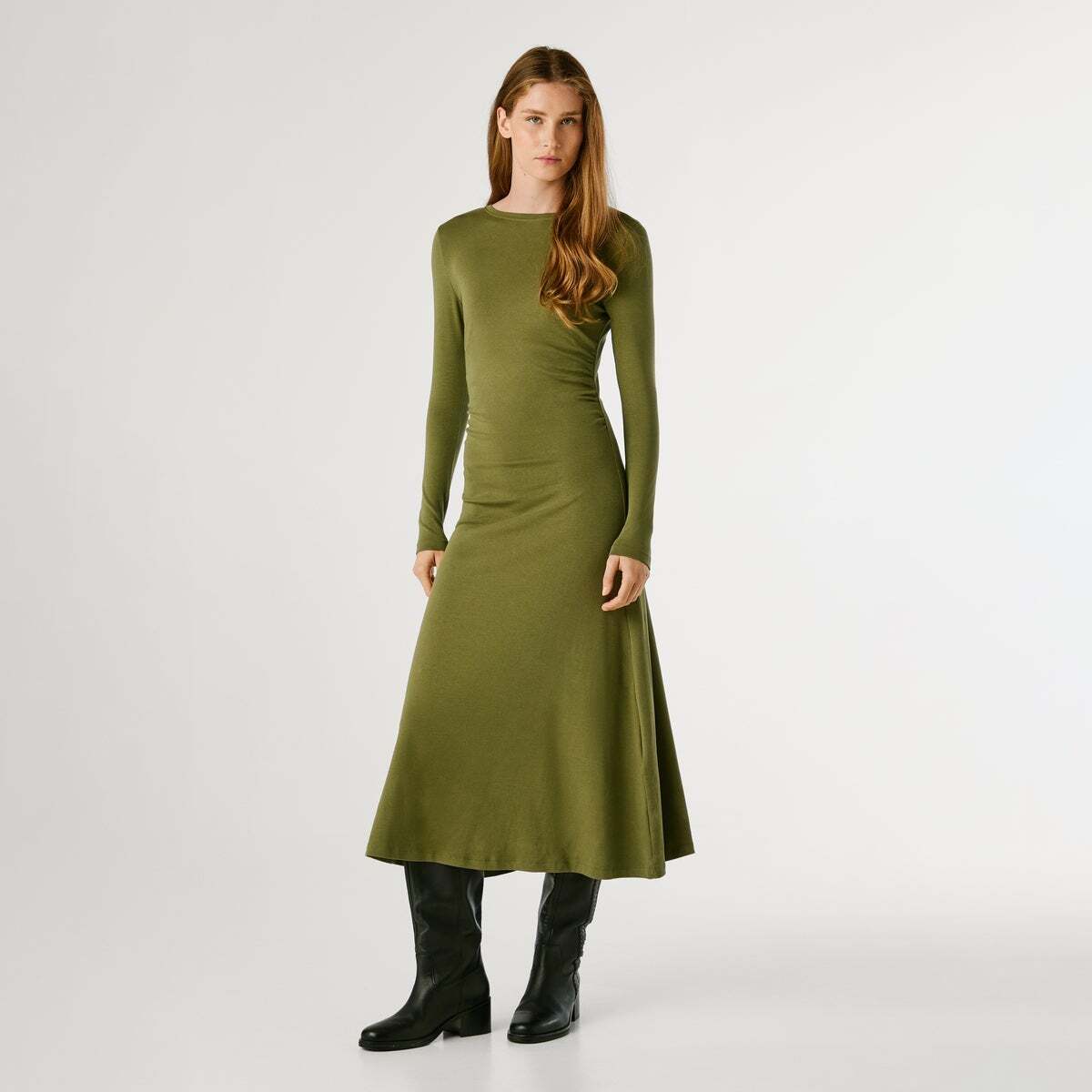Robe Longue À Col Rond, PEPE JEANS