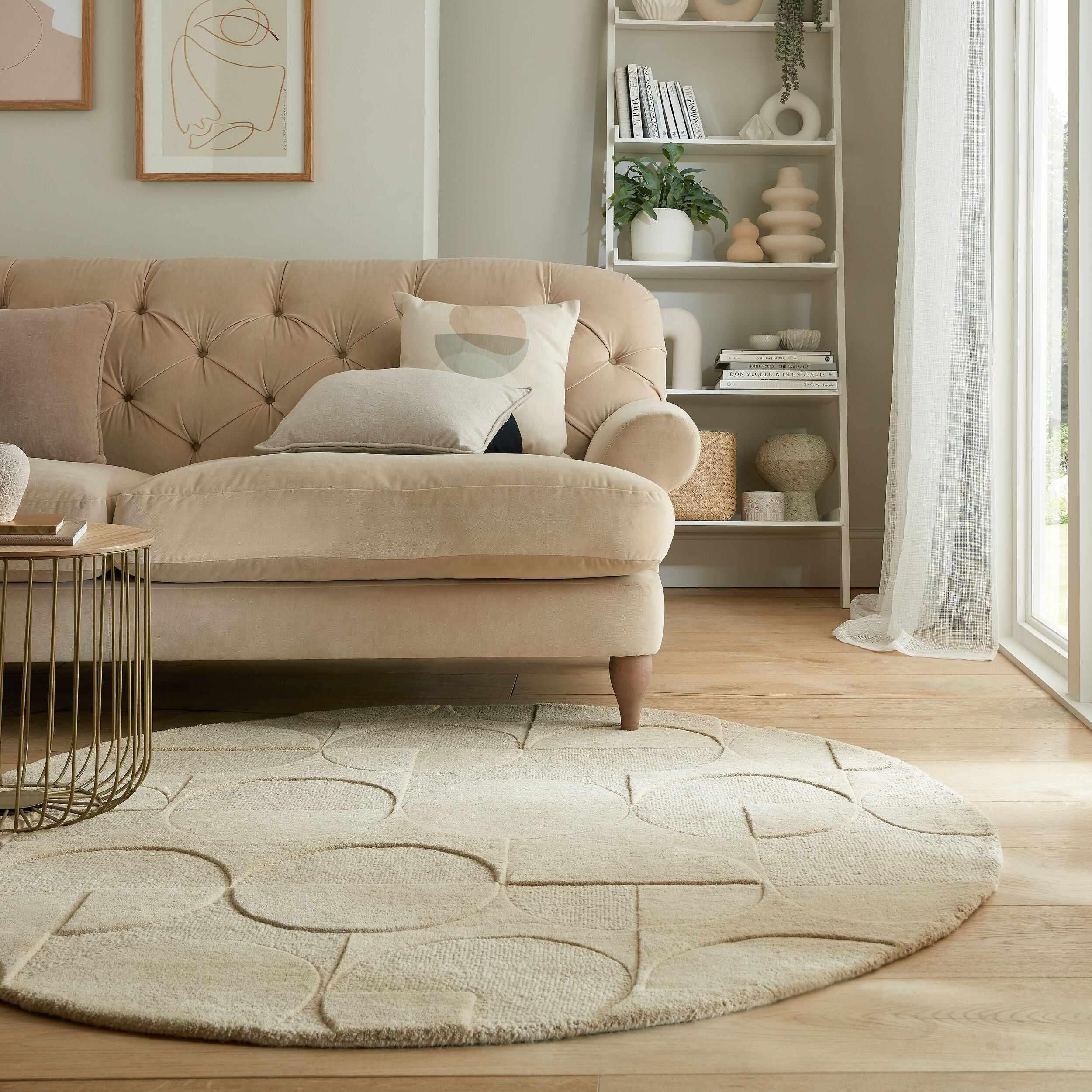 Tapis en laine rond GIGI, FLAIR RUGS