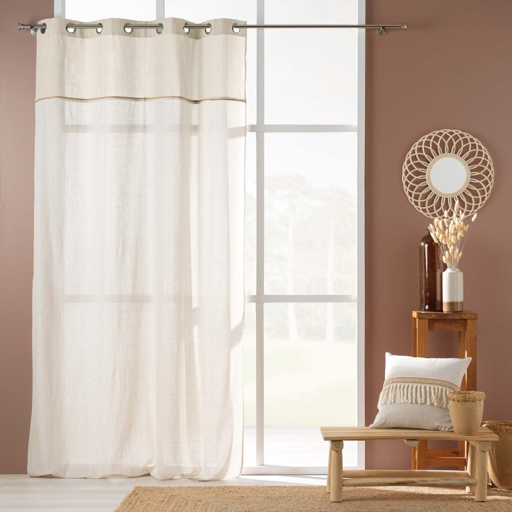 Pattumiera In Metallo Douceur D'Intérieur – 3 Litri – Con Pedale – Colore Tortora