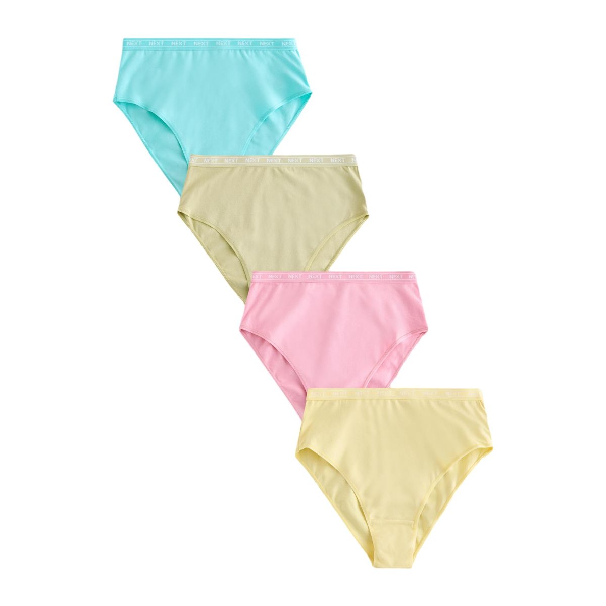 Culotte en coton à logo, lot de 4, NEXT