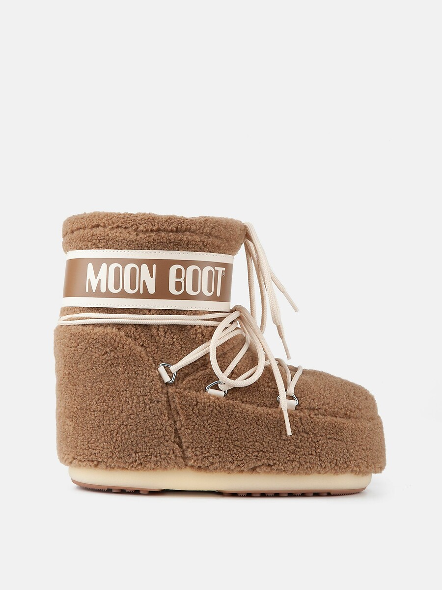 Icon Low Ankle Boots in Fleece, MOON BOOT