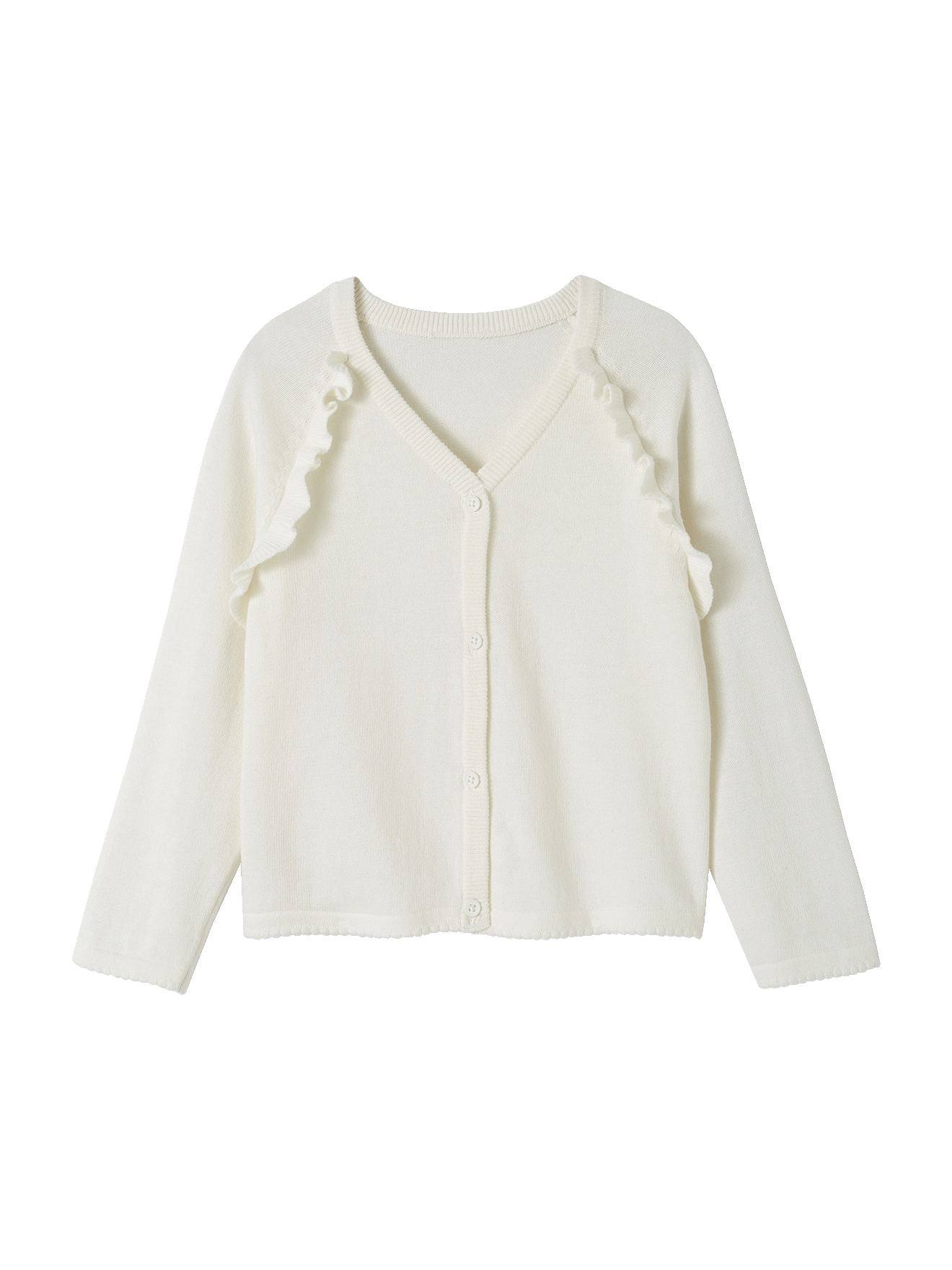 Gilet à volants cérémonie, VERTBAUDET