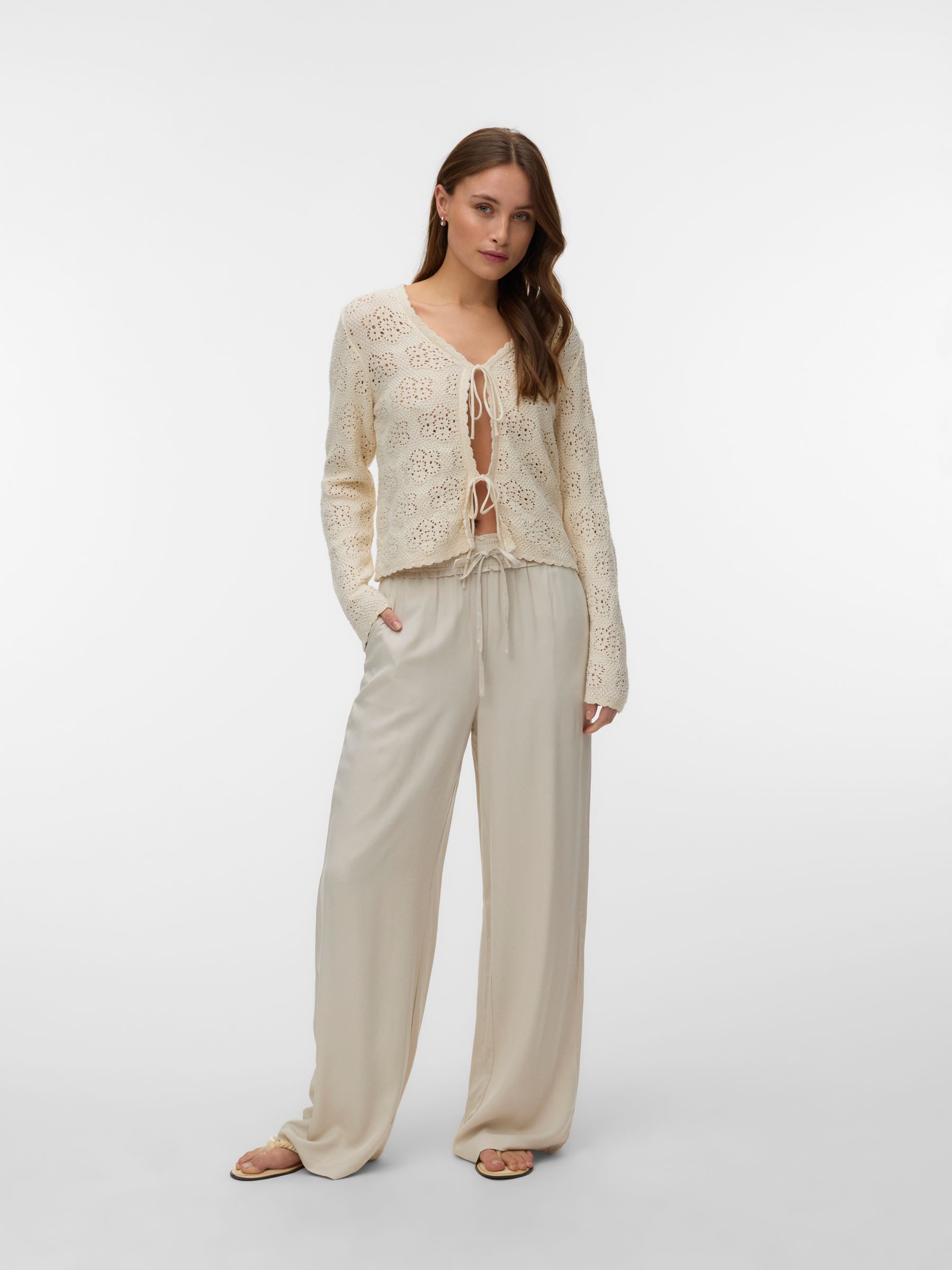 Pantalon À Jambe Large, VERO MODA