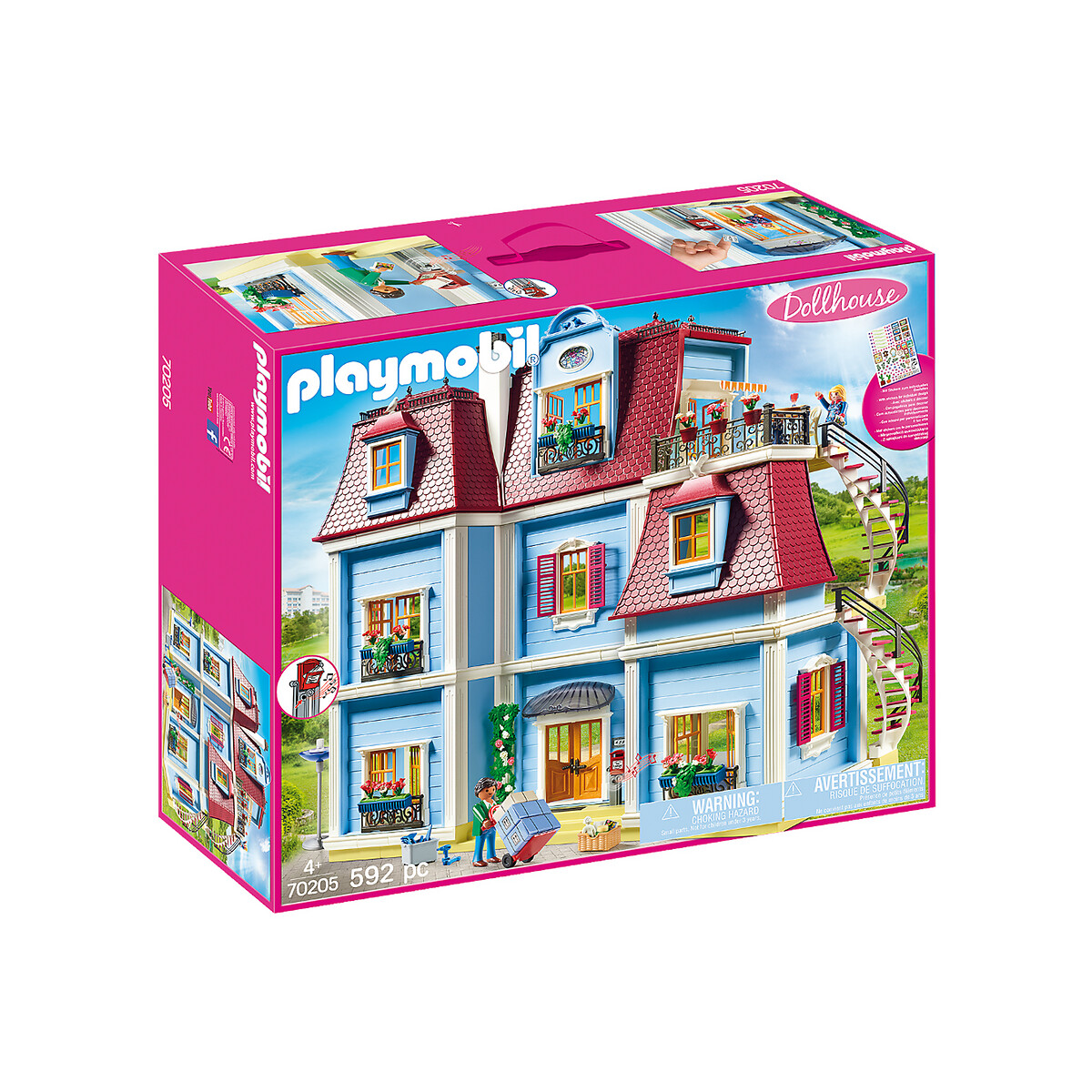 agenda elke dag Enzovoorts Het groot herenhuis multicolor Playmobil | La Redoute