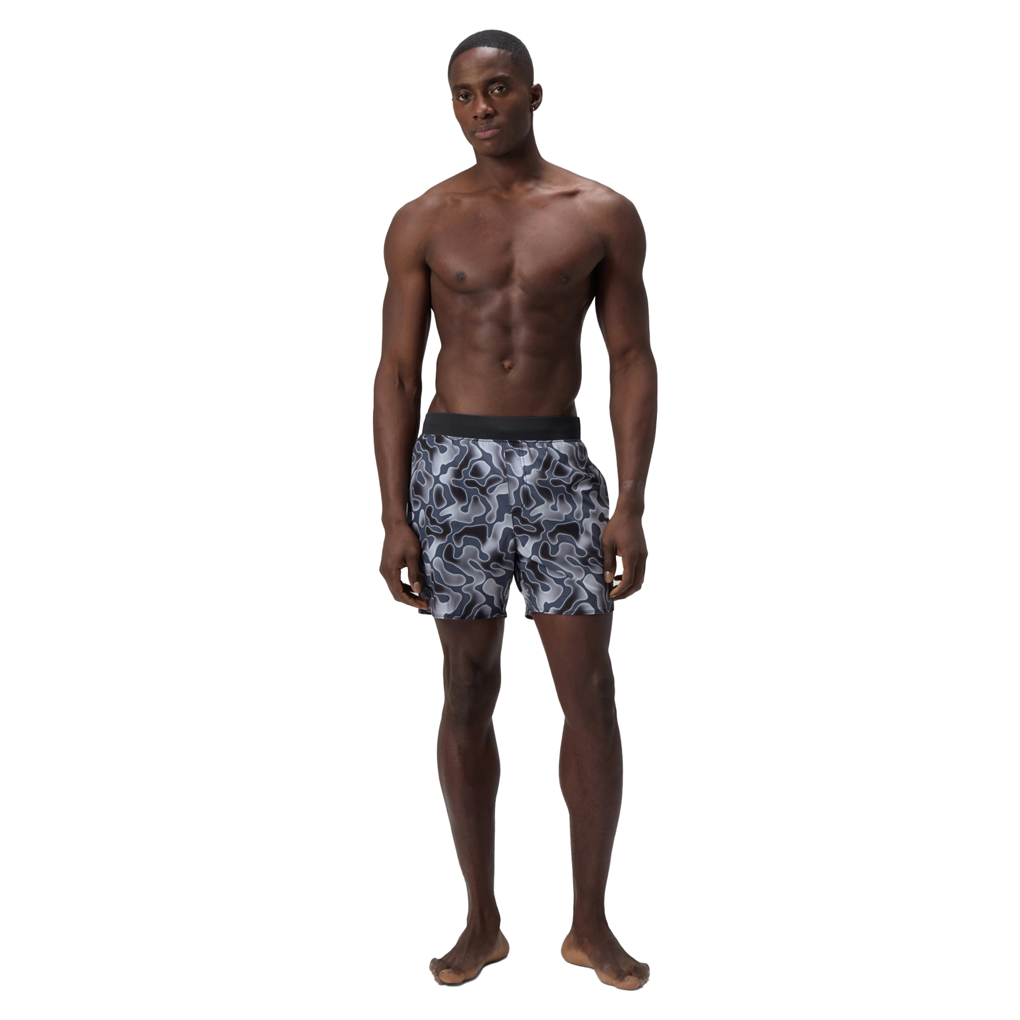 Short de bain à taille élastiquée motif/style tourbillon LOOKOUT VOLLEY, SPEEDO