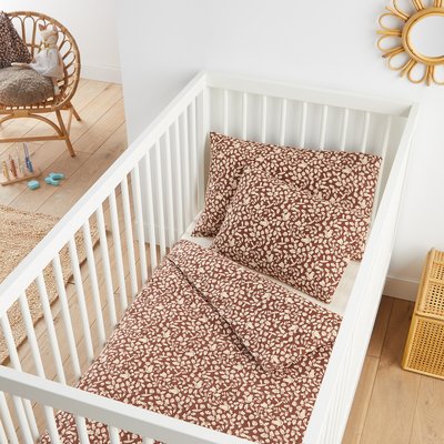 Baby Bettbezug Noisette aus vorgewaschener Baumwolle LA REDOUTE INTERIEURS