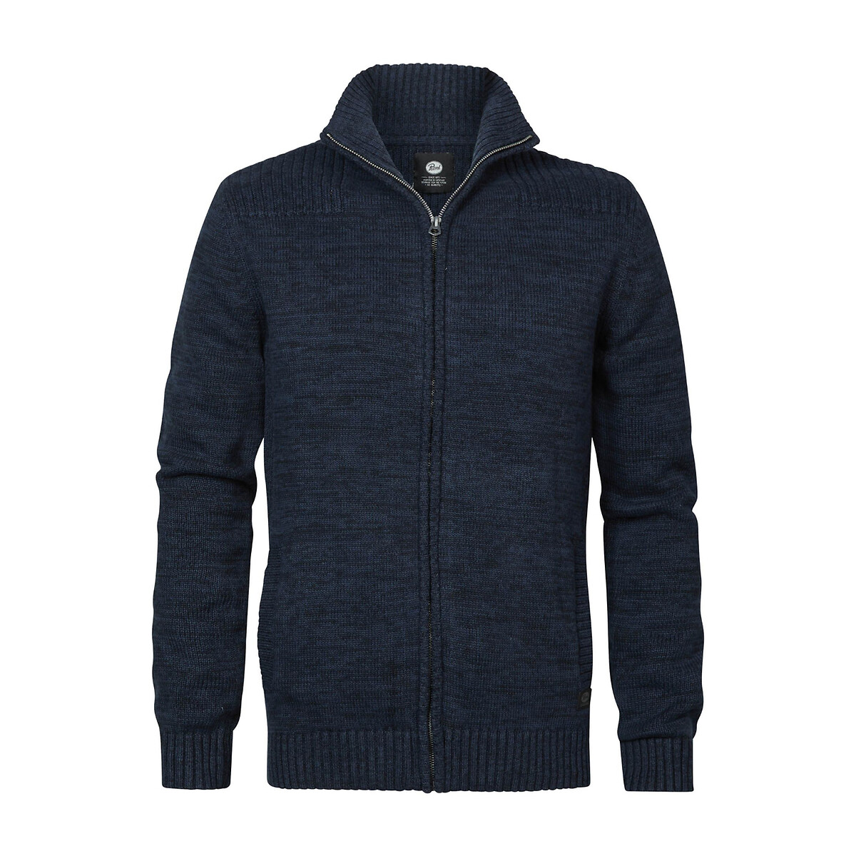 Zipped high neck cardigan Petrol Industries La Redoute