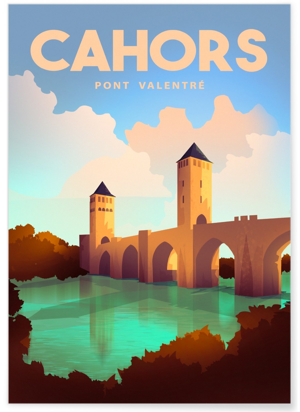Affiche ville Cahors, L'AFFICHERIE