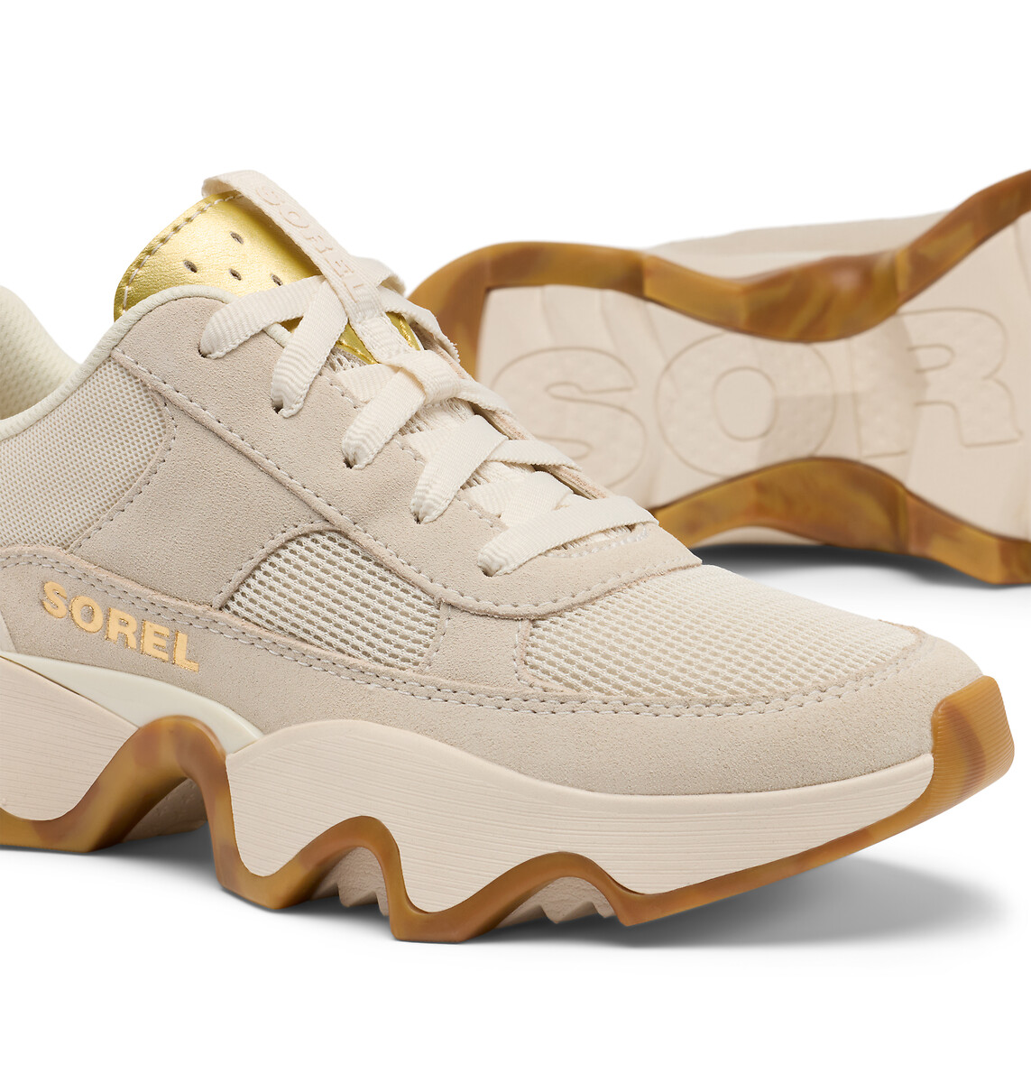 Kinetic™ impact ii wonder lace trainers, ecru , Sorel | La Redoute