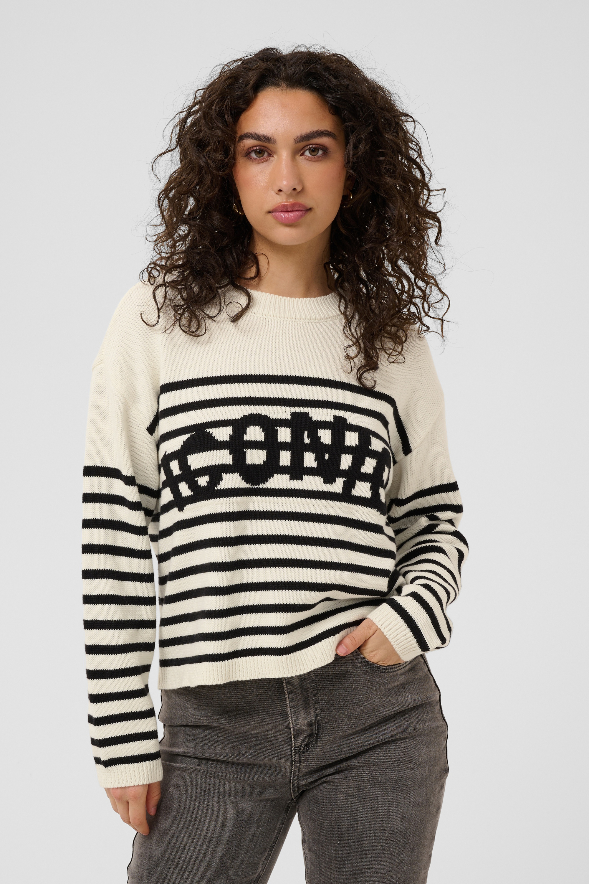 Pullover tricoté, KAFFE